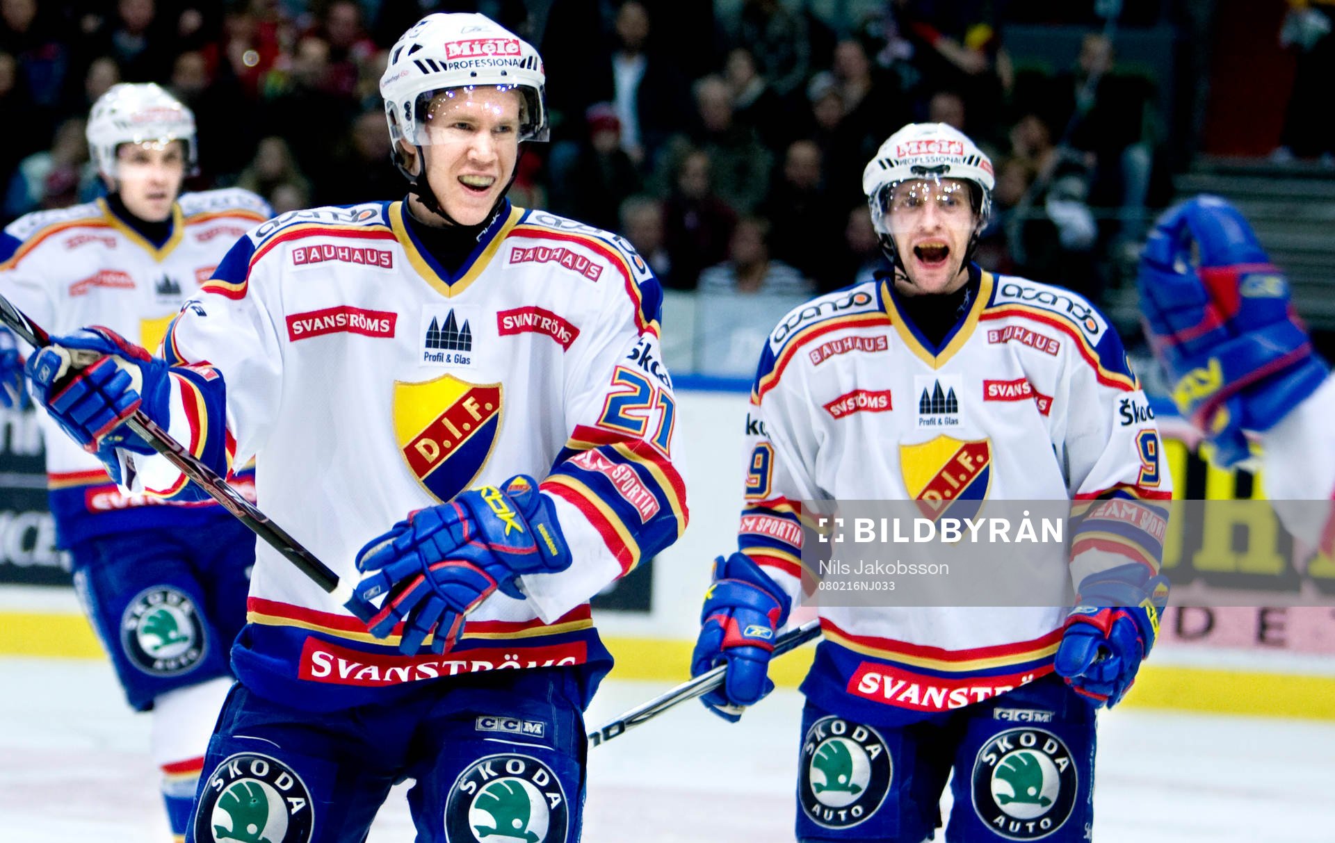 Andreas Engqvist, Kristofer Ottosson, Djurgården, jubel