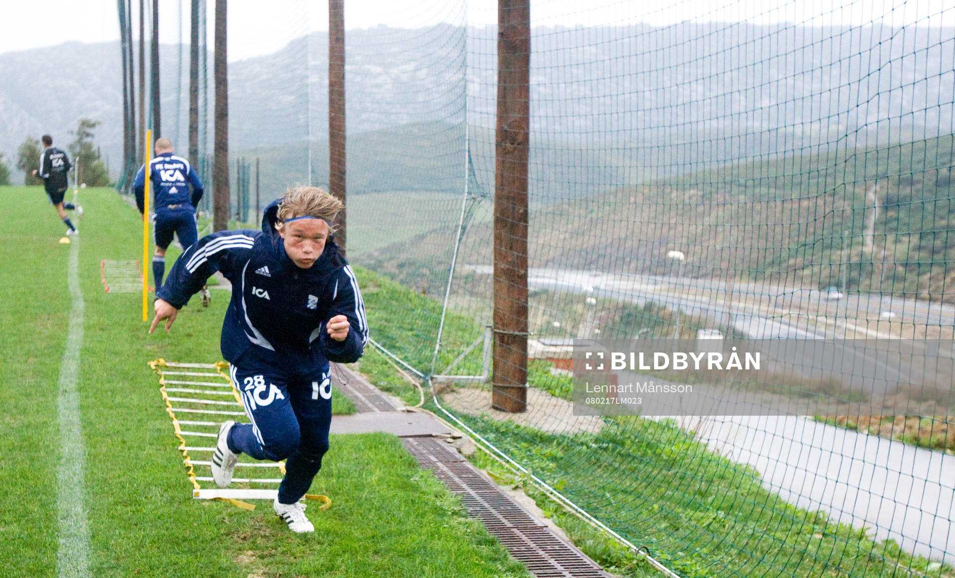 Snabbhetsträning, Niklas Bärkroth, 16 år. Motorvägen