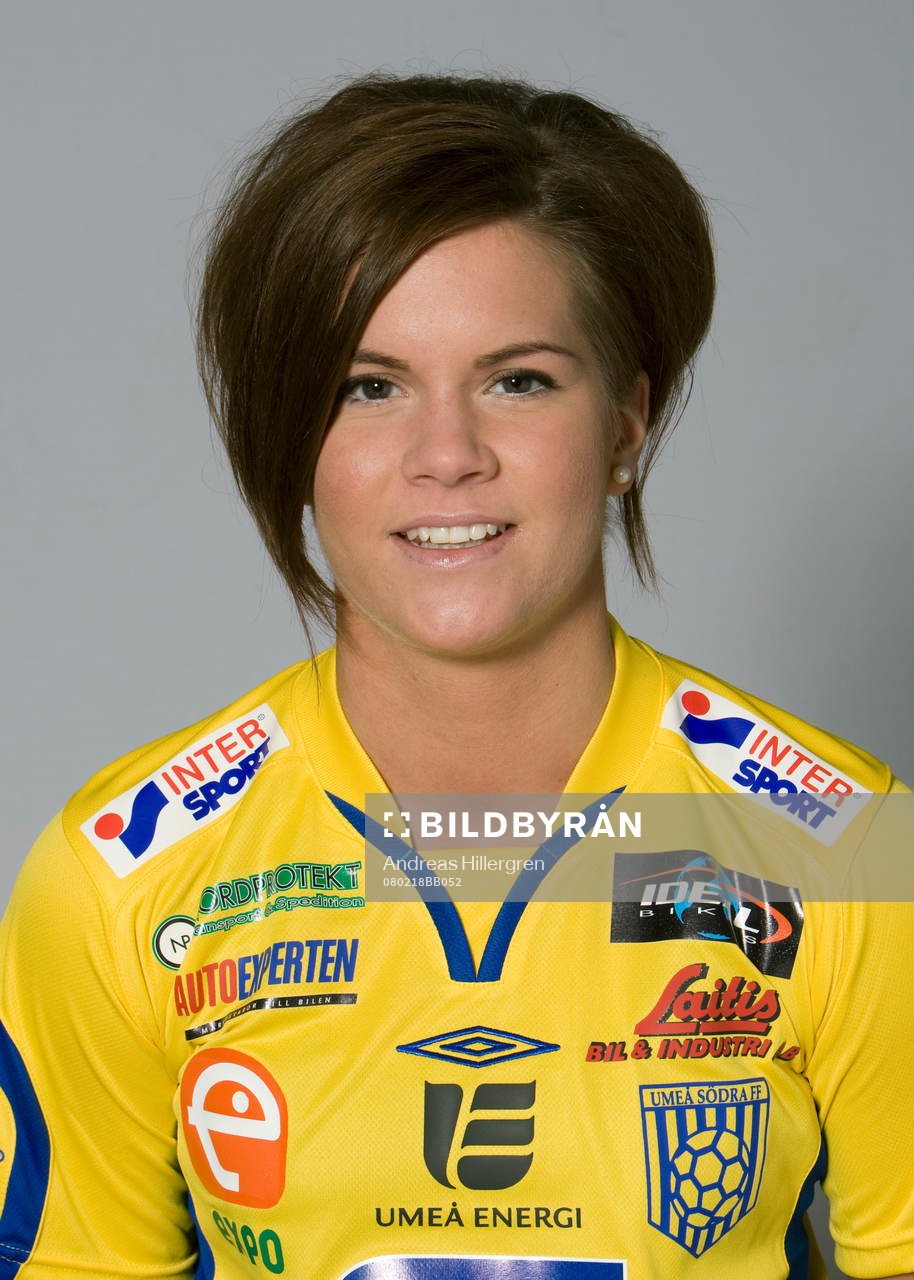 Fotboll, dam, damallsvenskan, Umeå Södra, Porträtt: Hanna Folkesson.