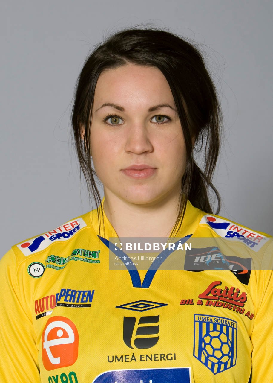 Fotboll, dam, damallsvenskan, Umeå Södra, Porträtt: Patricia Hägglund.