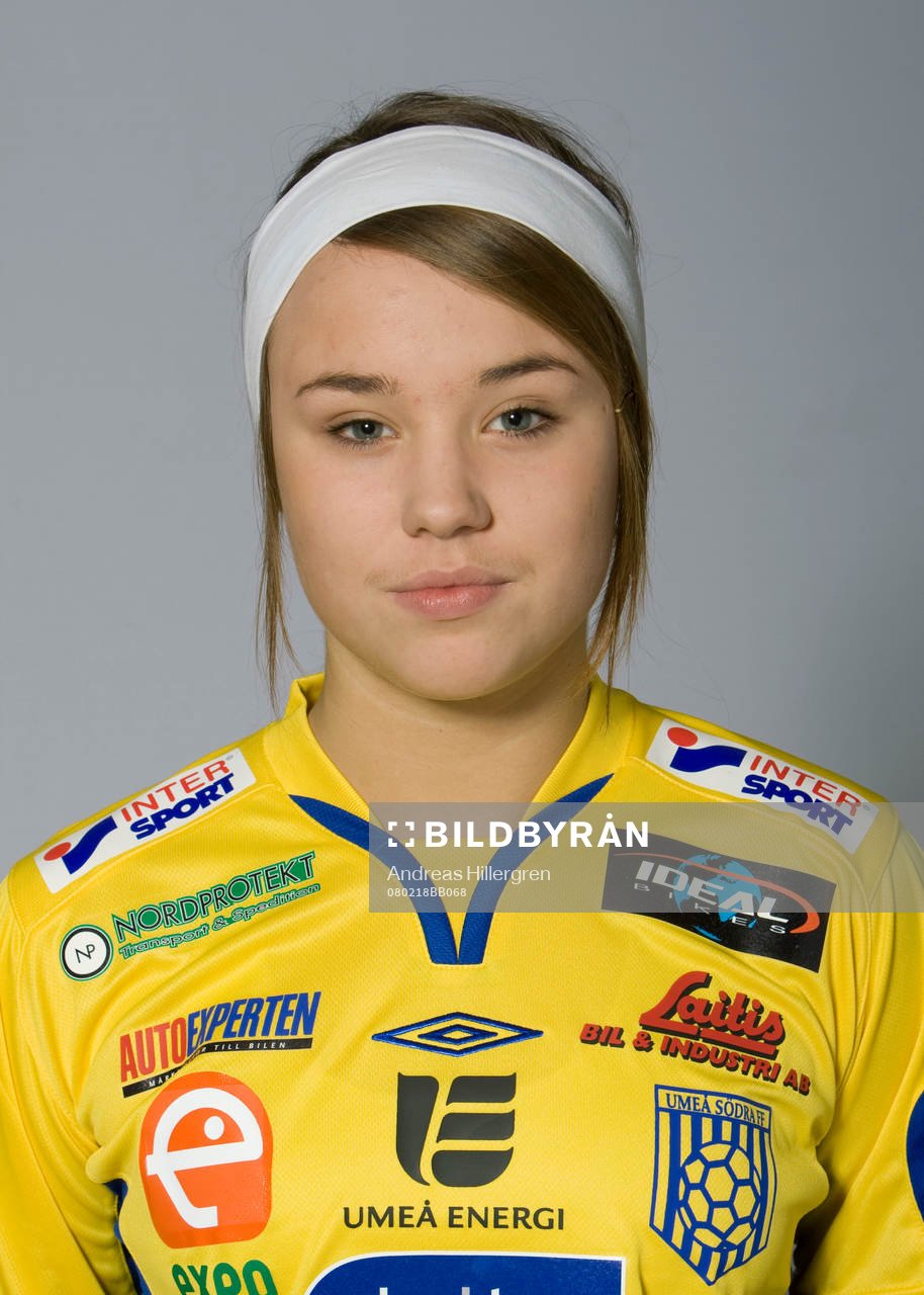 Fotboll, dam, damallsvenskan, Umeå Södra, Porträtt: Mathilda Varmin.