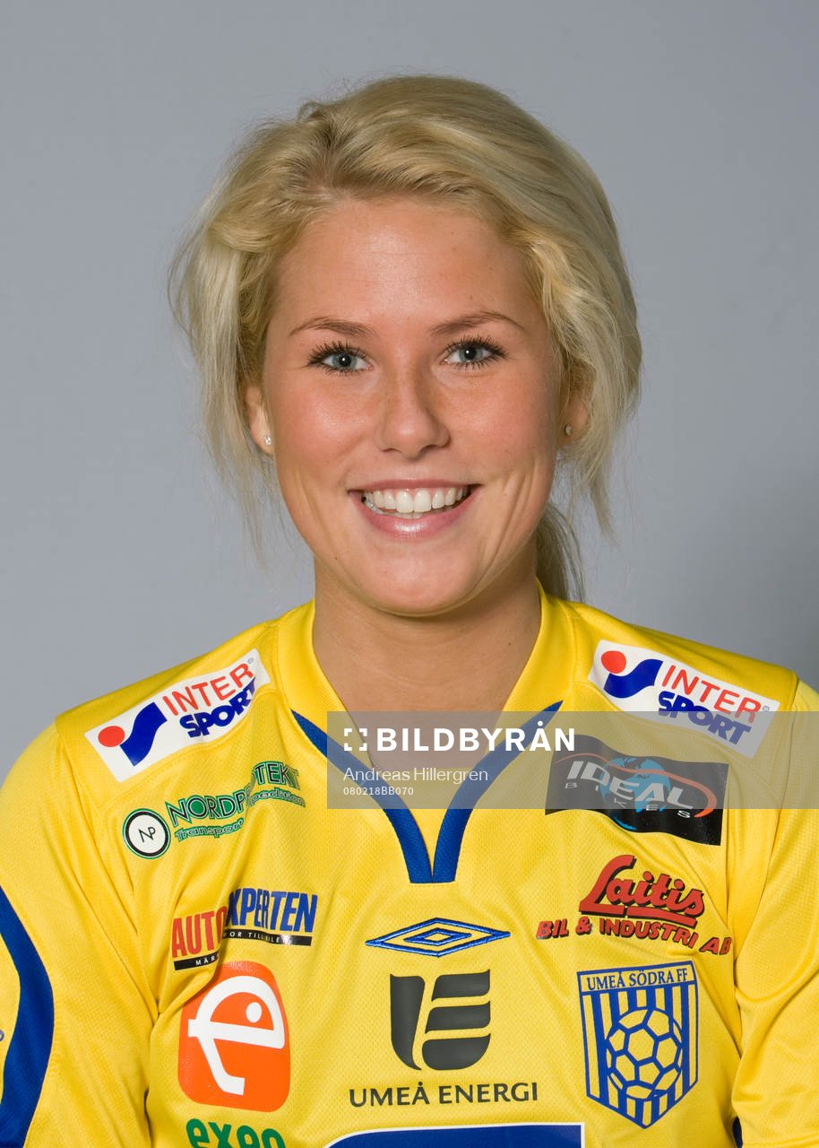 Fotboll, dam, damallsvenskan, Umeå Södra, Porträtt: Maria Wictorsson.