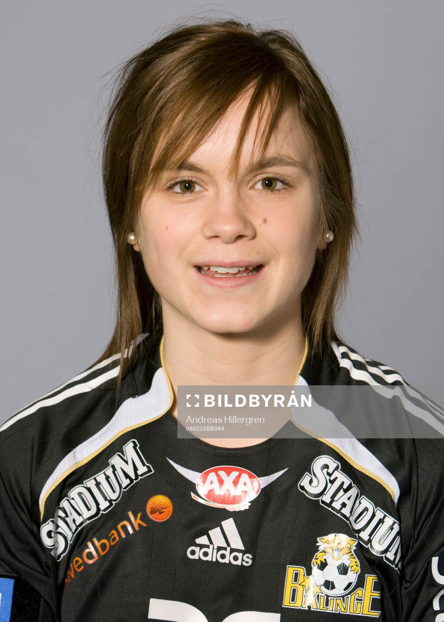 Fotboll, dam, damallsvenskan, Bälinge, Porträtt: Julia Bhy.