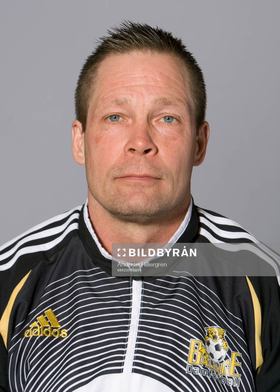 Fotboll, dam, damallsvenskan, Bälinge, Porträtt: Zaine Söderlund, tränare.