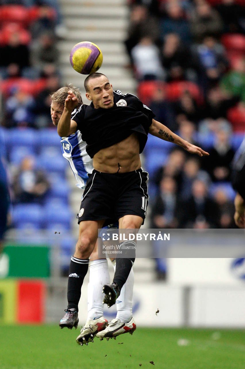 Craig Fagan, Derby och Erik Edman, Wigan