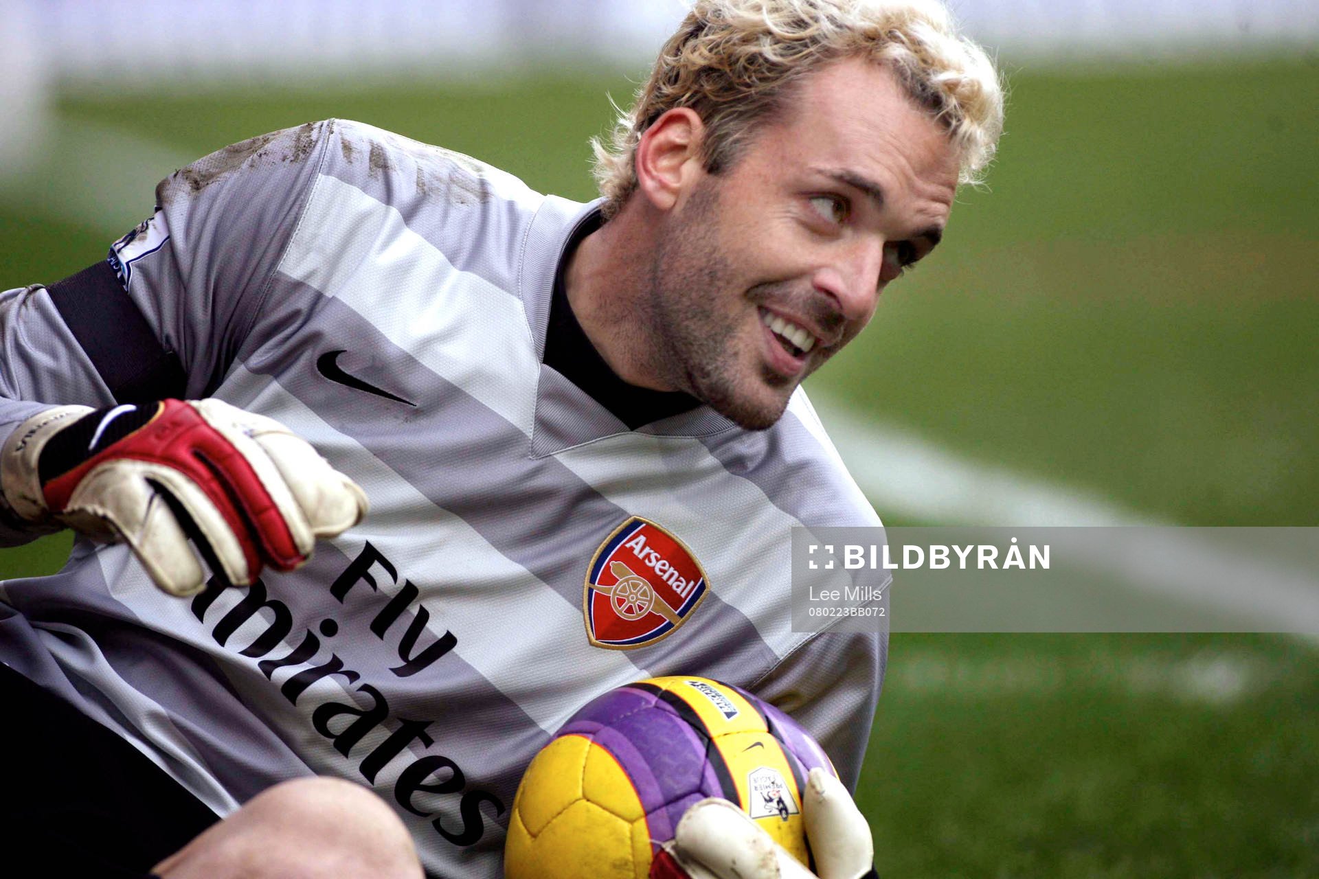  Manuel Almunia, målvakt, Arsenal.