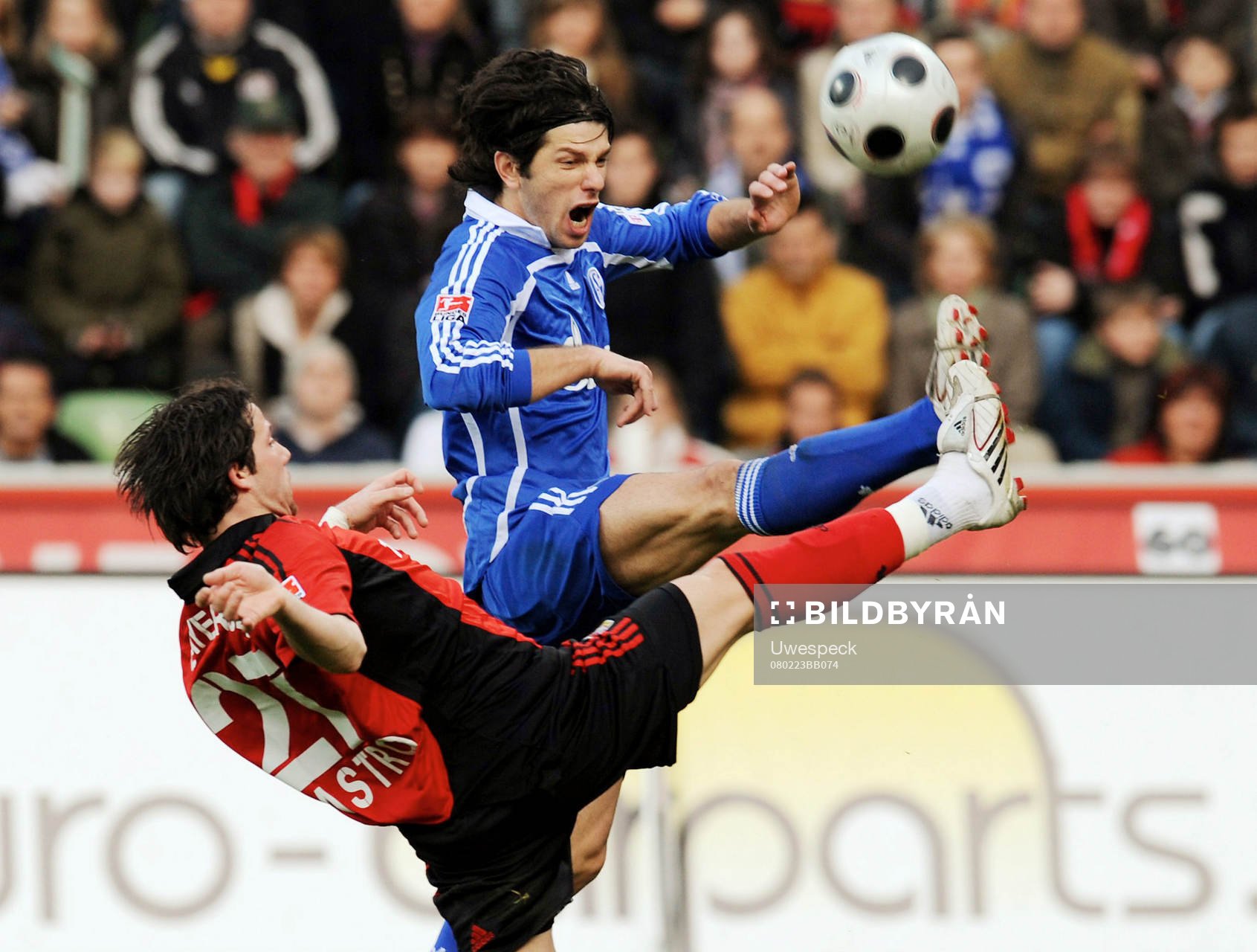  Gonzalo Castro och Levan Kobiashvili.