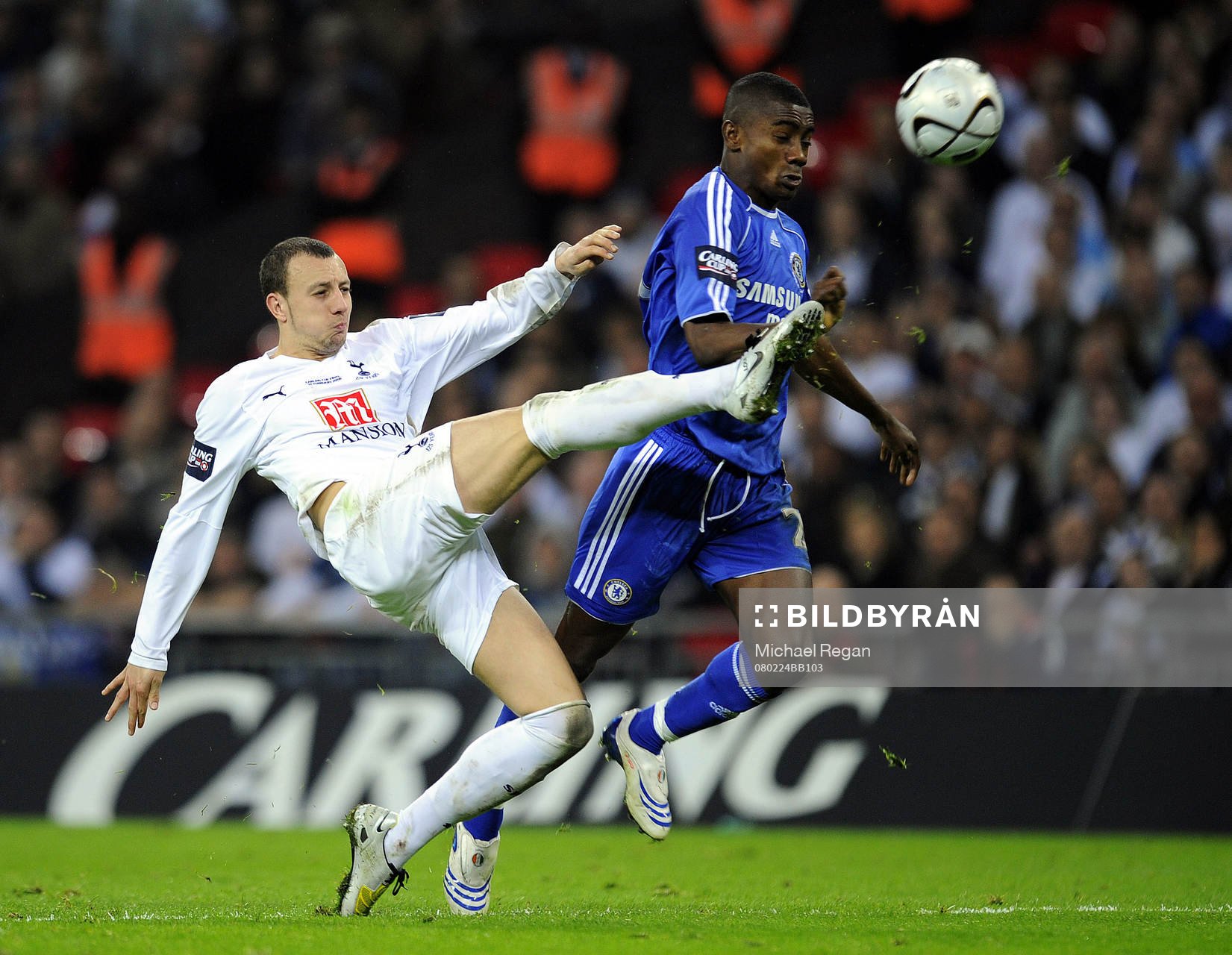 Alan Hutton, Tottenham och Salomon Kalou, Chelsea