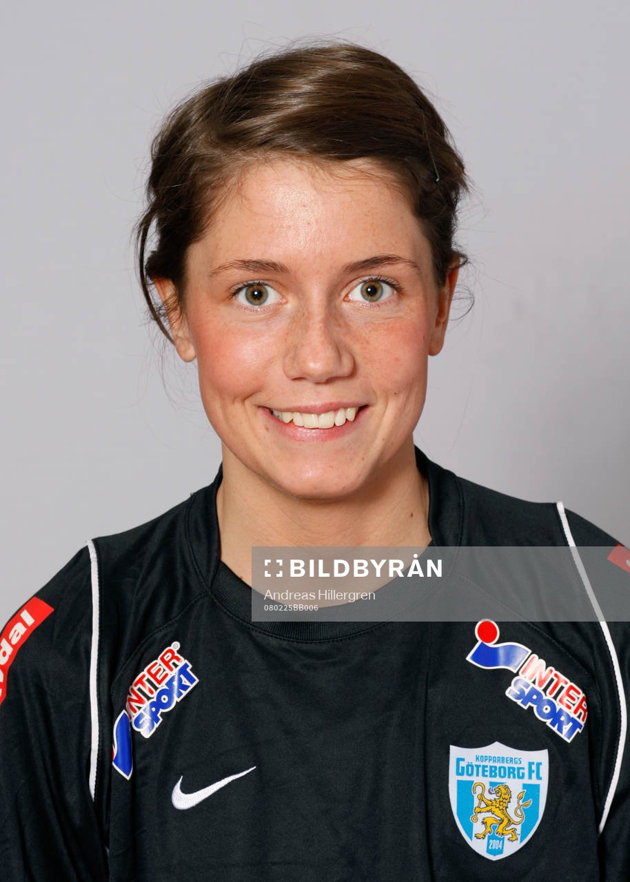 Fotboll, dam, damallsvenskan, Göteborg, Porträtt: Elin Dahl-Örn.
