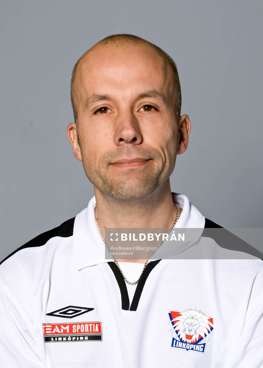 Fotboll, dam, damallsvenskan, Linköping, Porträtt: Pierre Söderfjord, fys och rehabtränare.