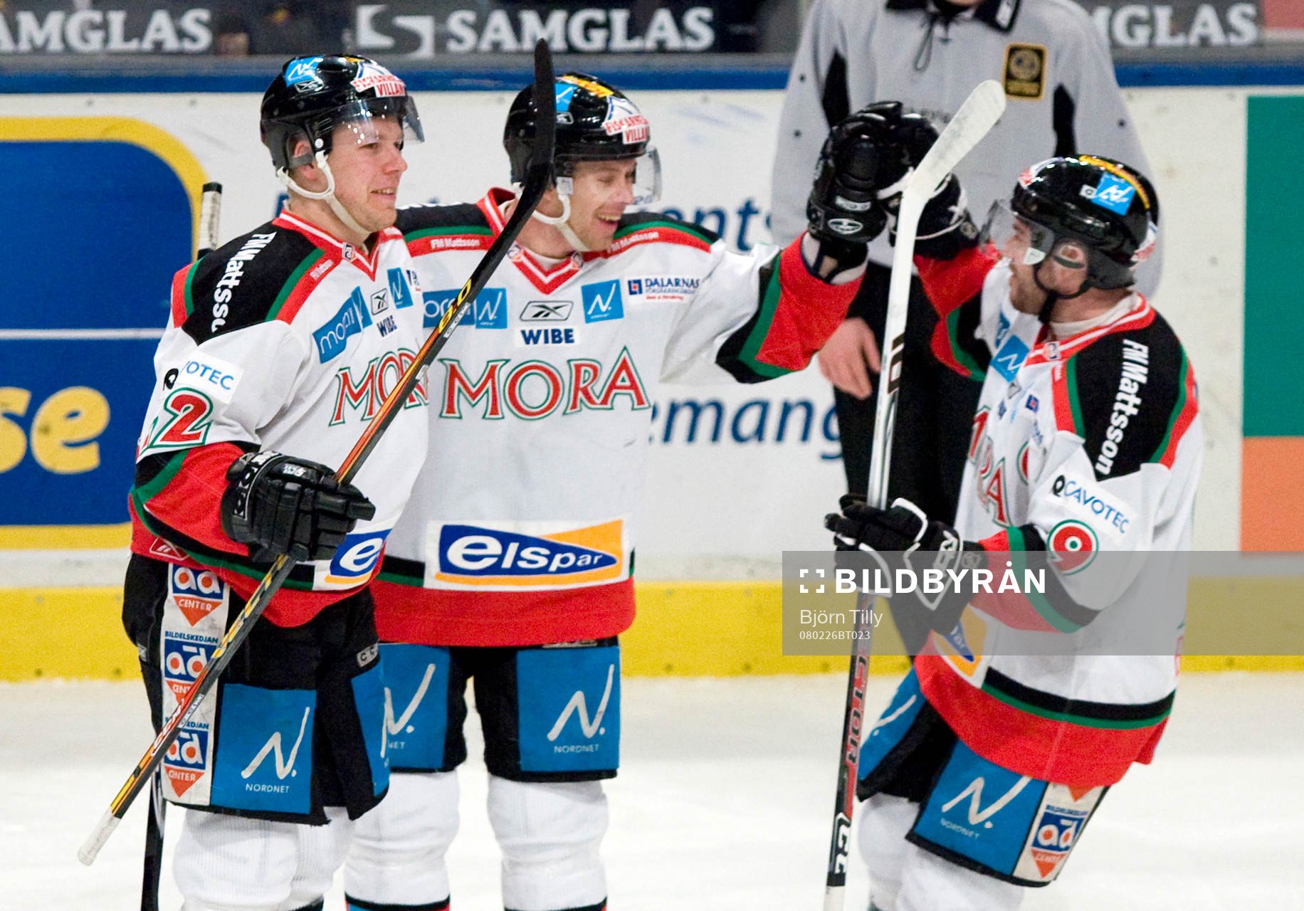 Tero Määttä, Mora, Anders Nilsson, Mora, och Håkan