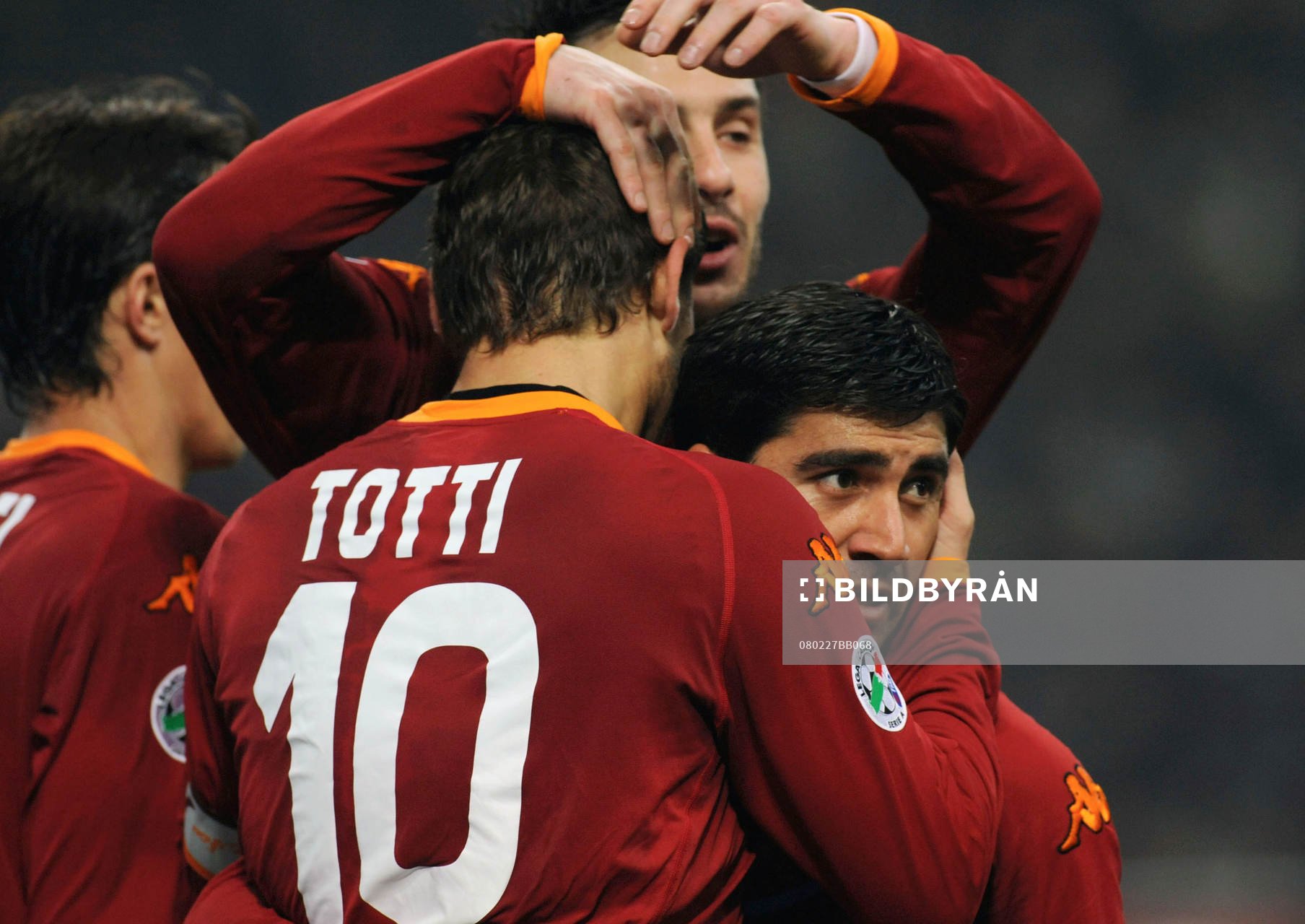 TOTTI, jubel