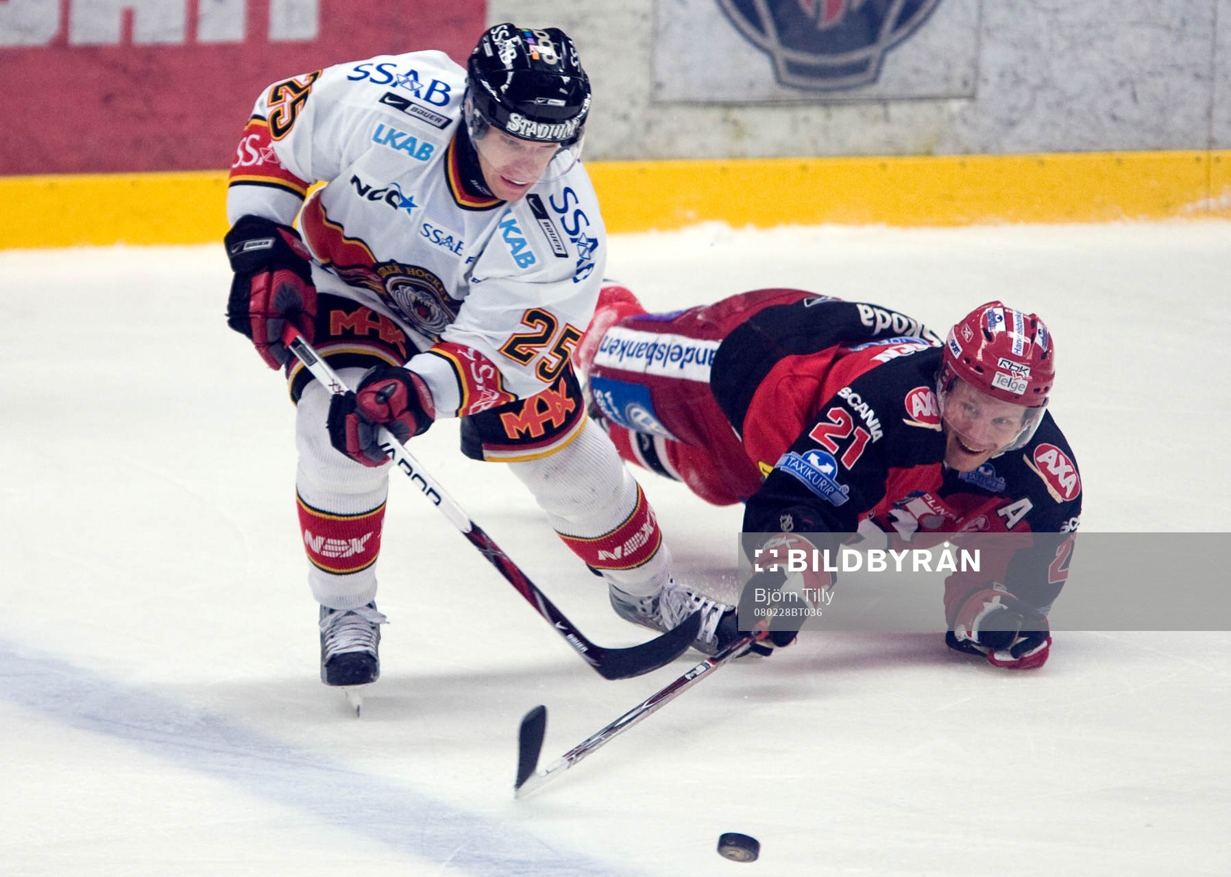 Lubos Bartecko, Luleå, och Jarno Kultanen, Södertälje