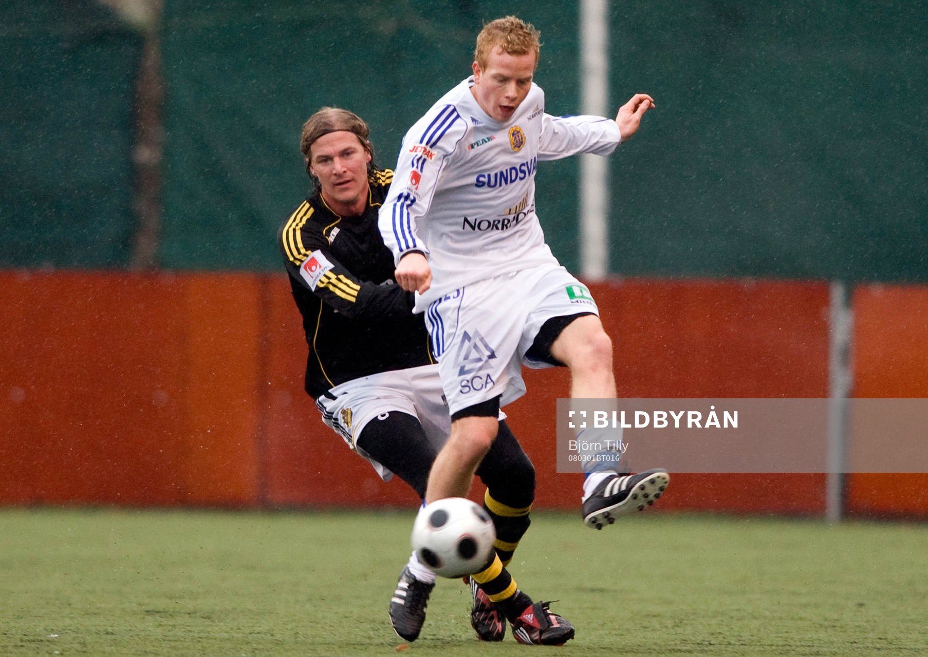 Daniel Tjernström, AIK, och Tobias Eriksson, Sundsvall