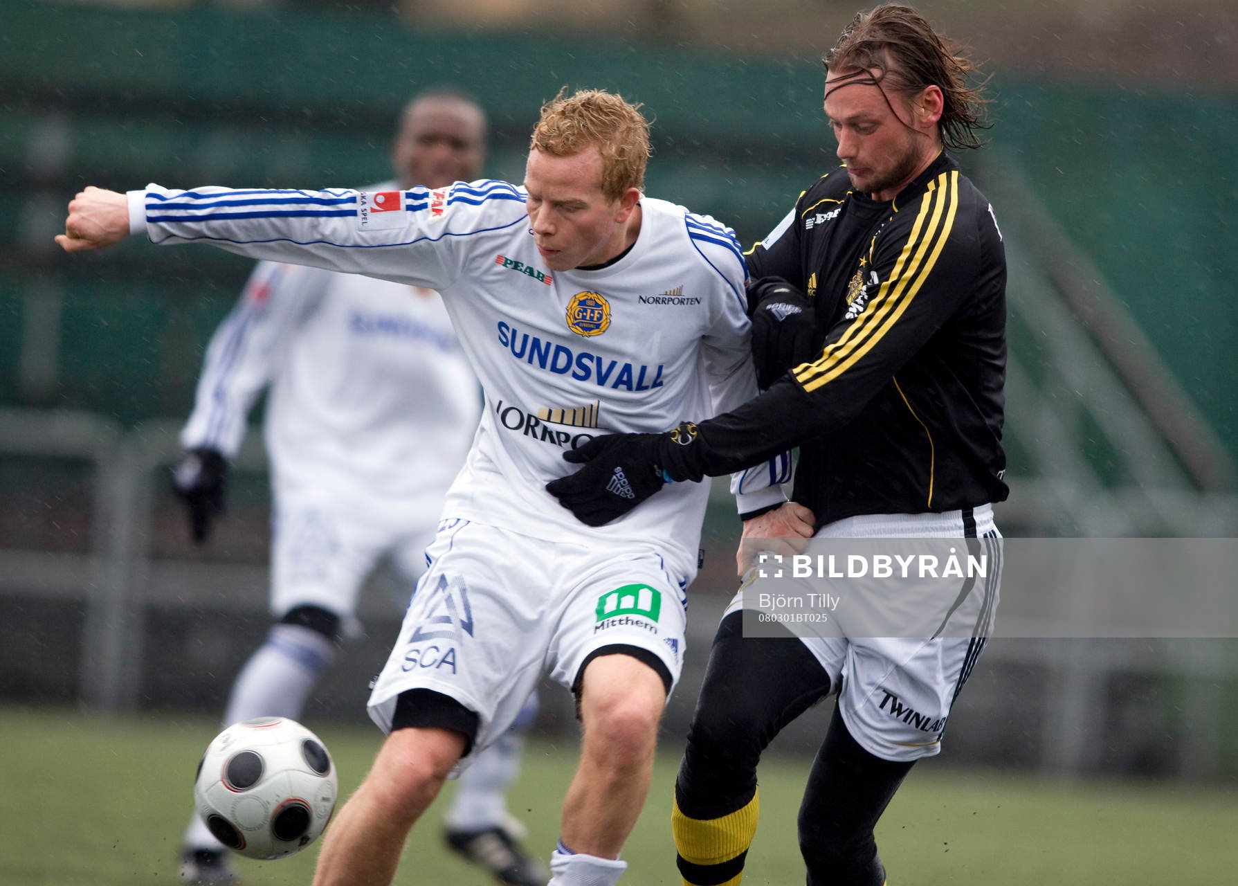 Tobias Eriksson, Sundsvall, och Patrik Karlsson, AIK