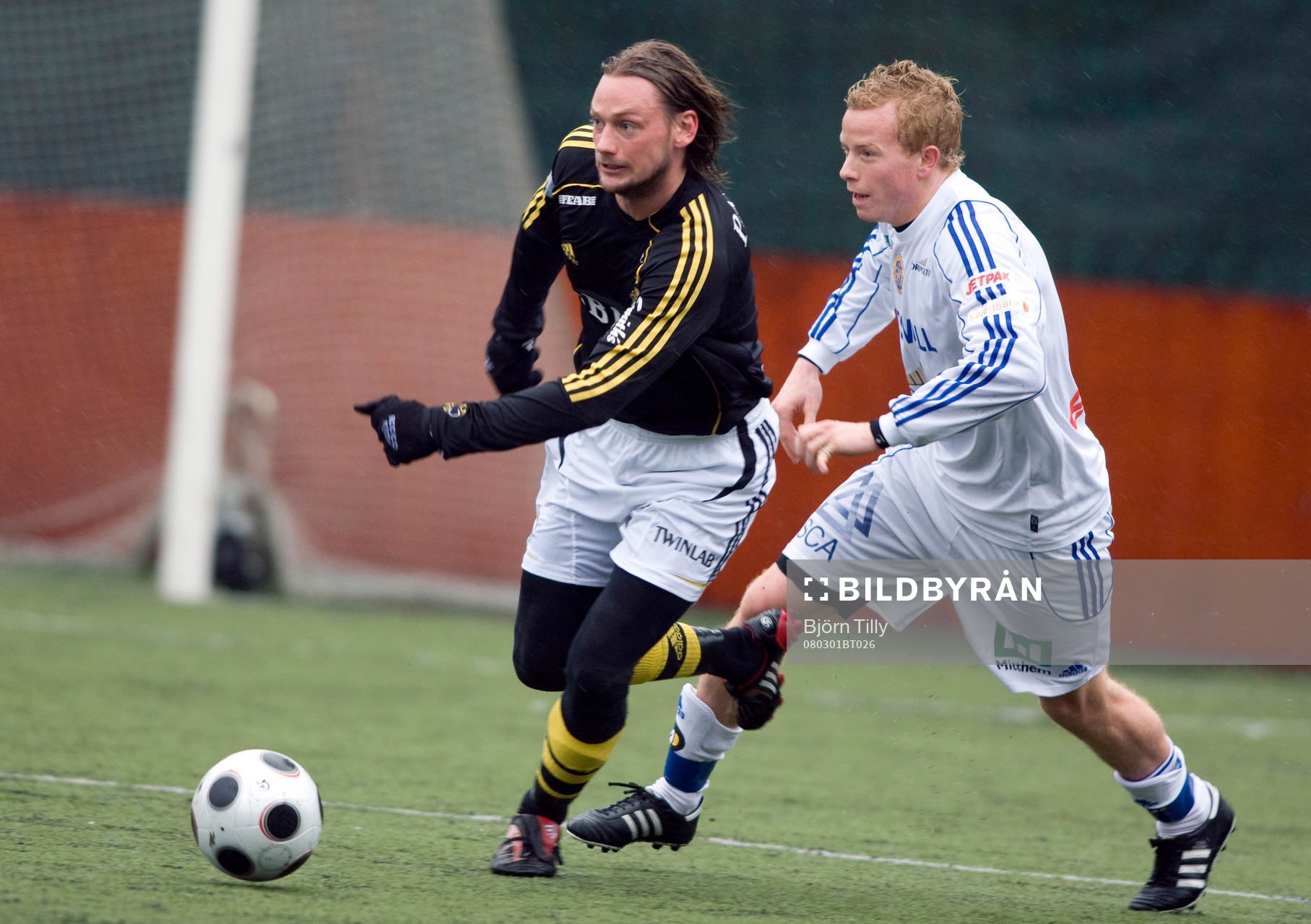 Patrik Karlsson, AIK, och Tobias Eriksson, Sundsvall