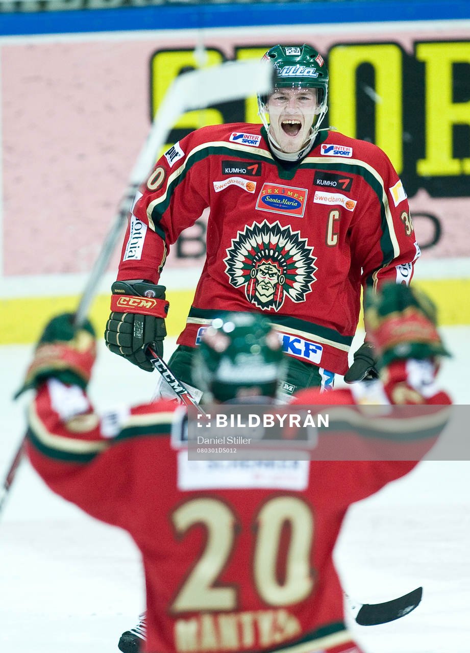 Jonas Johnson, Frölunda, jubel