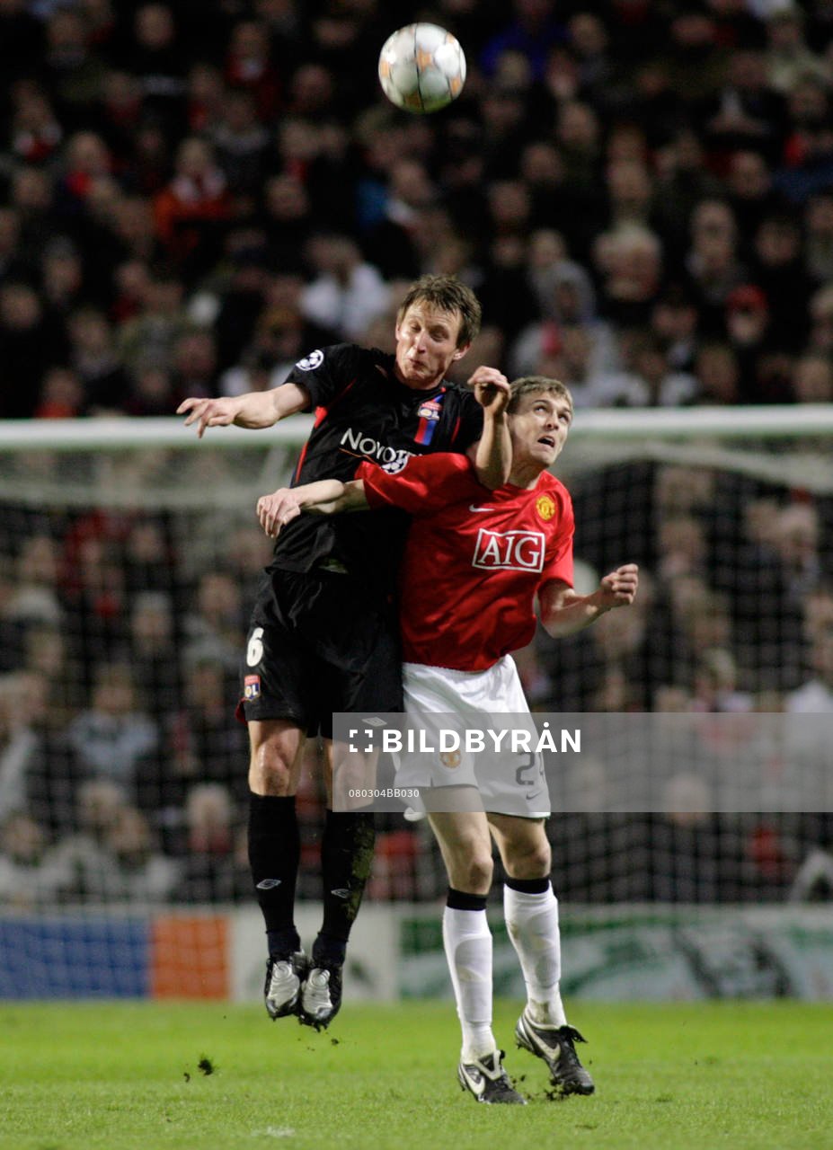 Kim Källström och Darren Fletcher