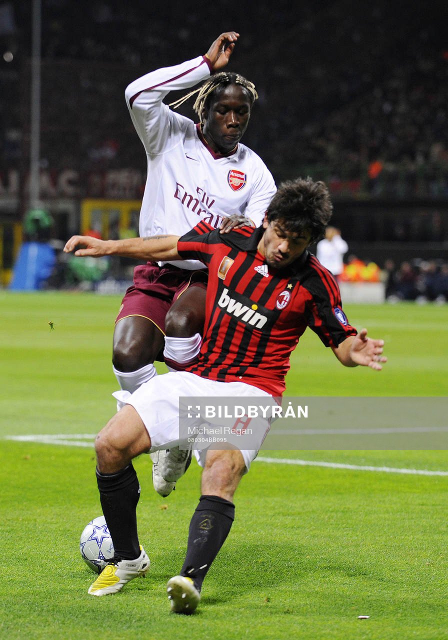 Bacary Sagna och Gennaro Gattuso