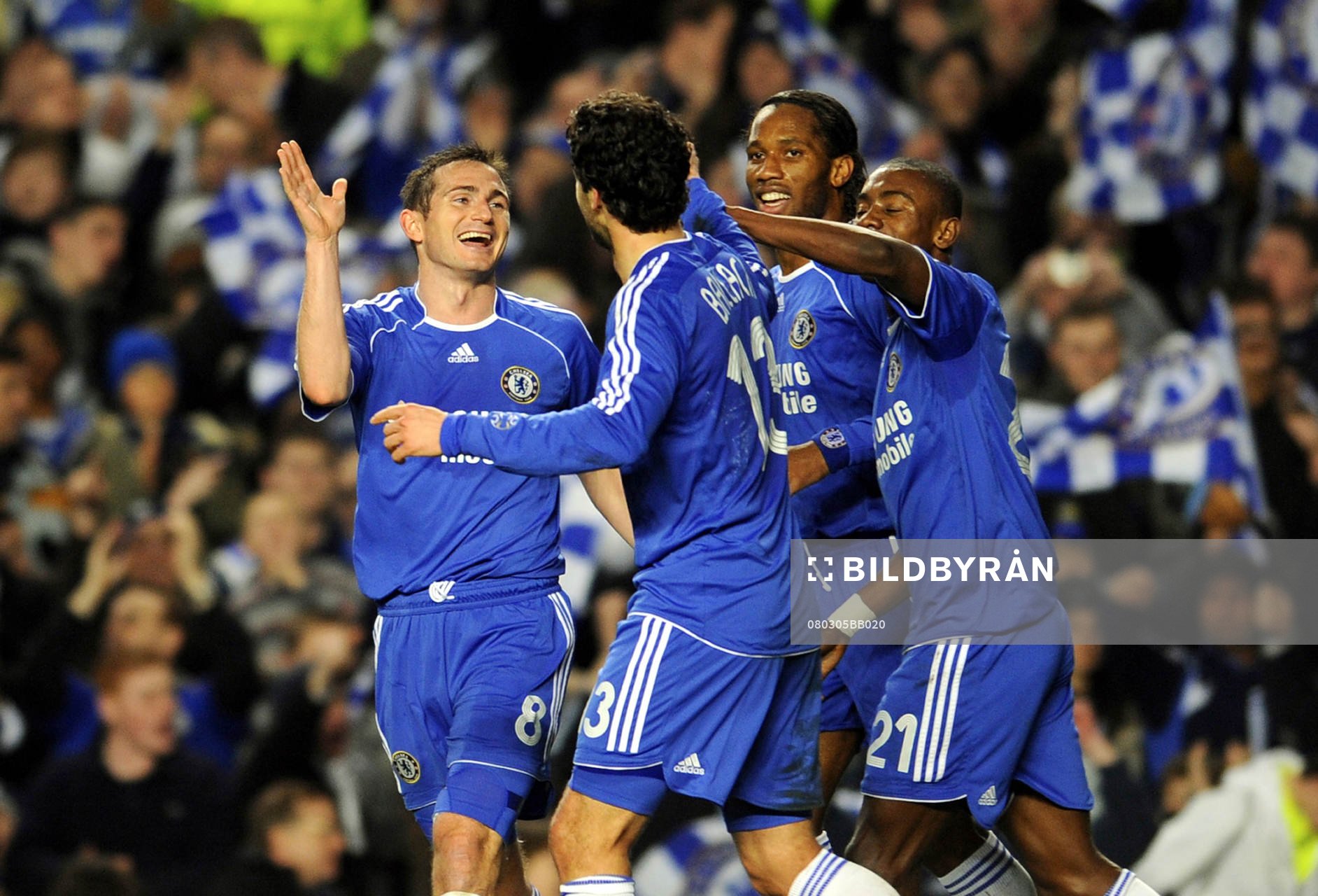 Frank Lampard, jubel