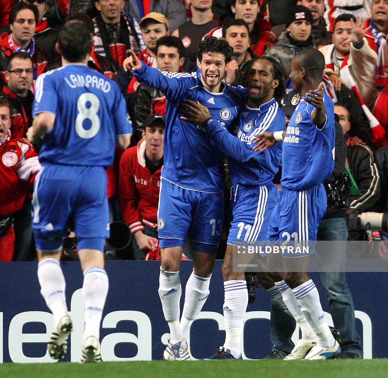 Michael Ballack, jubel