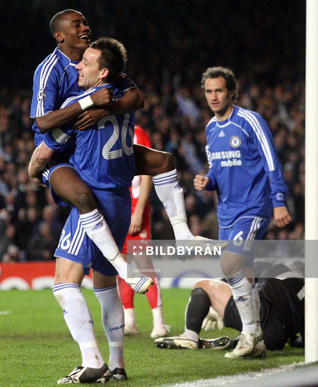 Salamon Kalou och John Terry, jubel