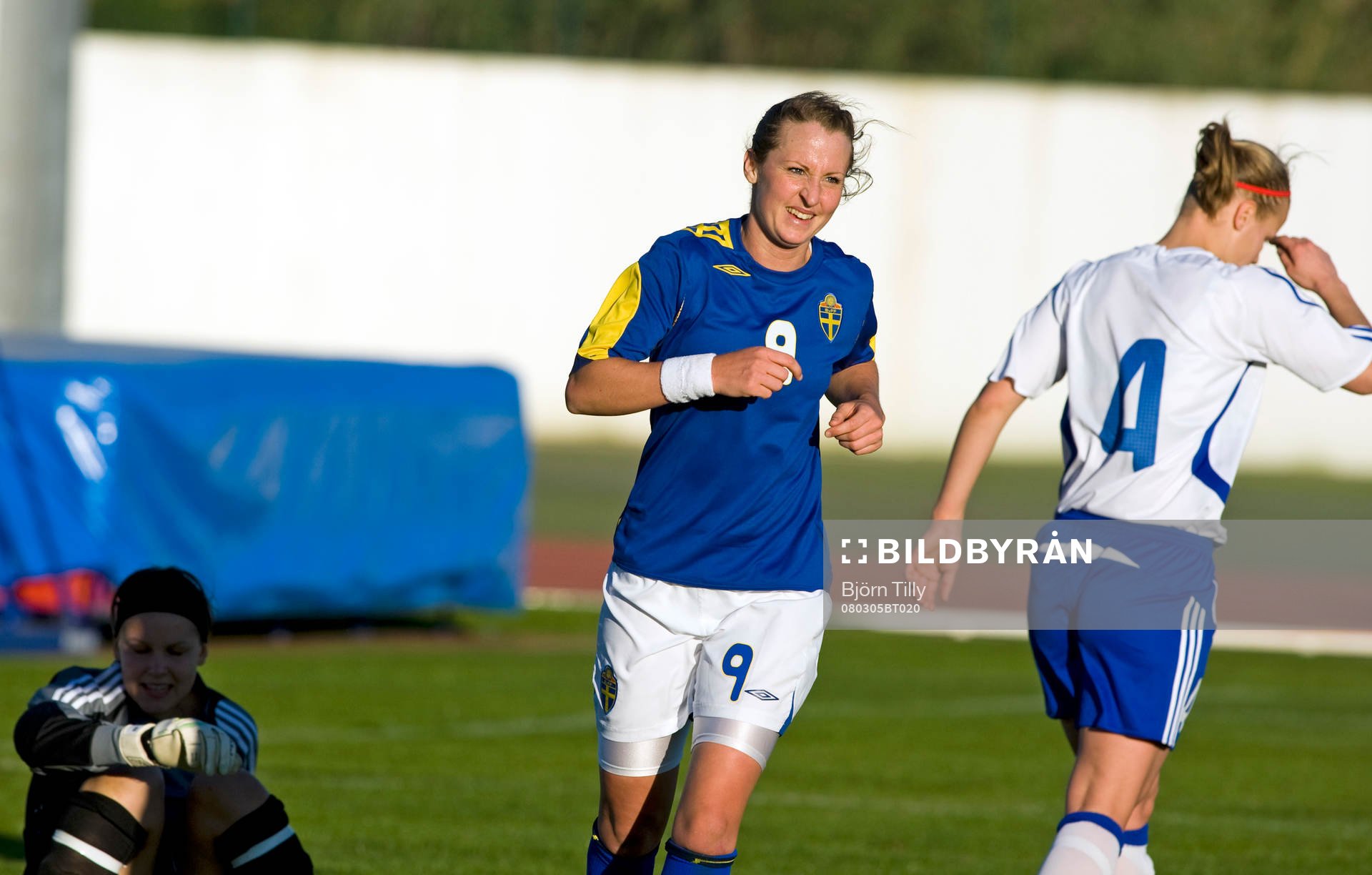 Minna Meriluoto, målvakt, Finland, Therese Lundin,