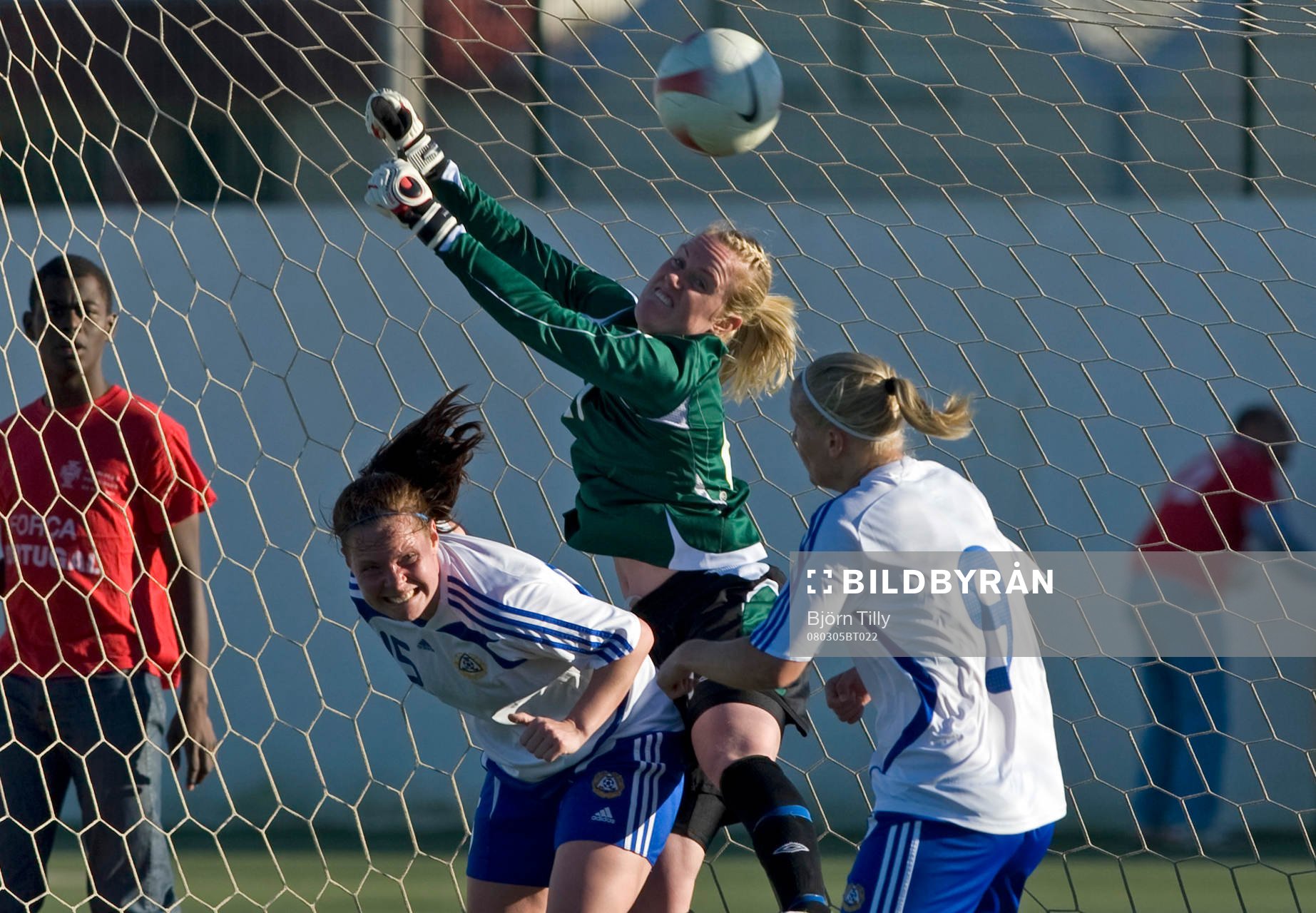 Sanna Malaska, Finland, Kristin Hammarström, målvakt,