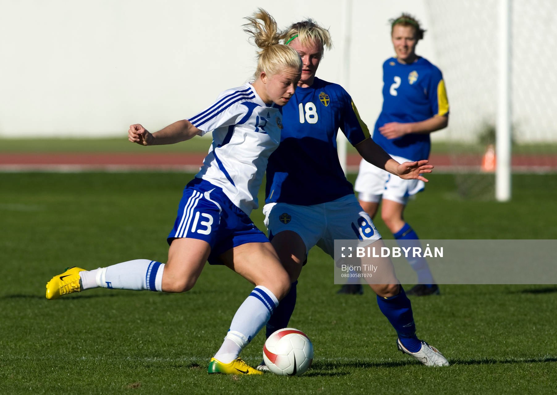 Leena Puranen, Finland, och Nilla Fischer, Sverige