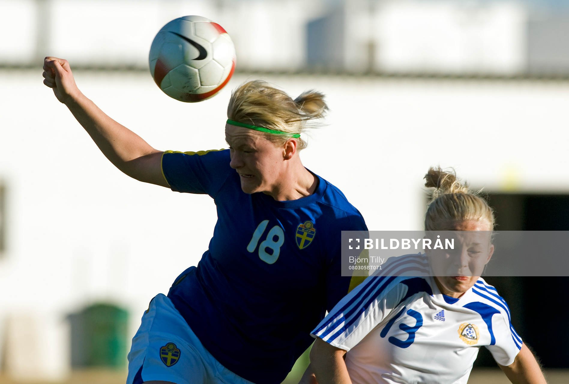 Nilla Fischer, Sverige, och Leena Puranen, Finland