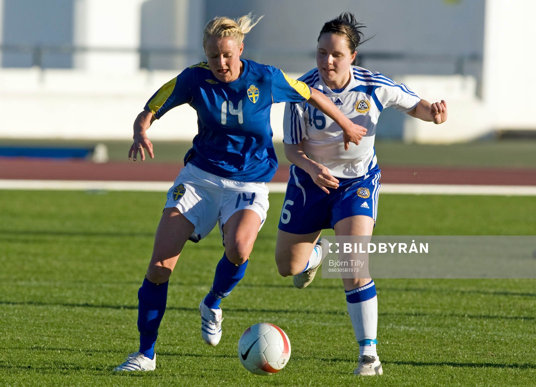 Josefine Öqvist, Sverige, och Taru Laihanen, Finland