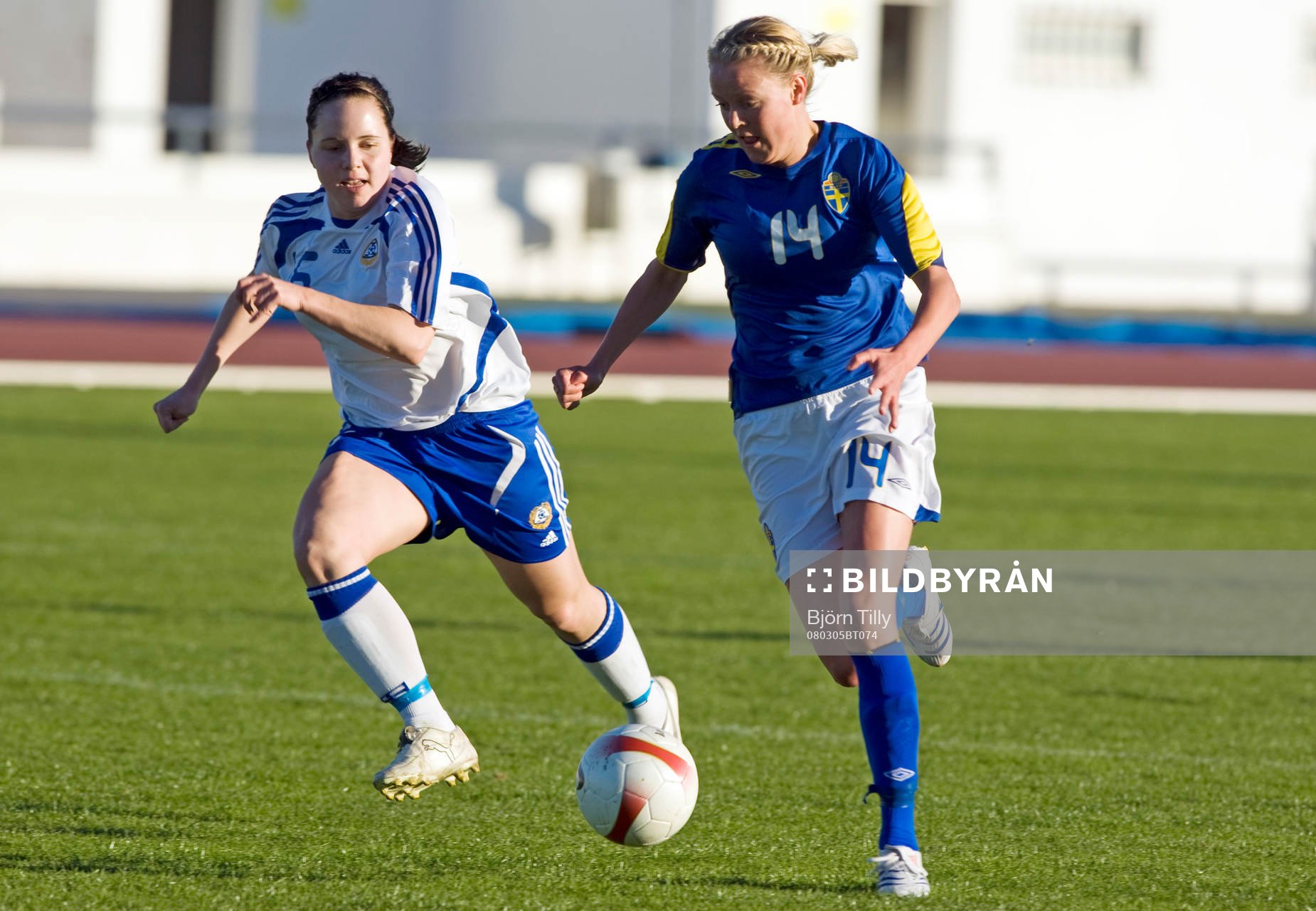 Taru Laihanen, Finland,  och Josefine Öqvist, Sverige