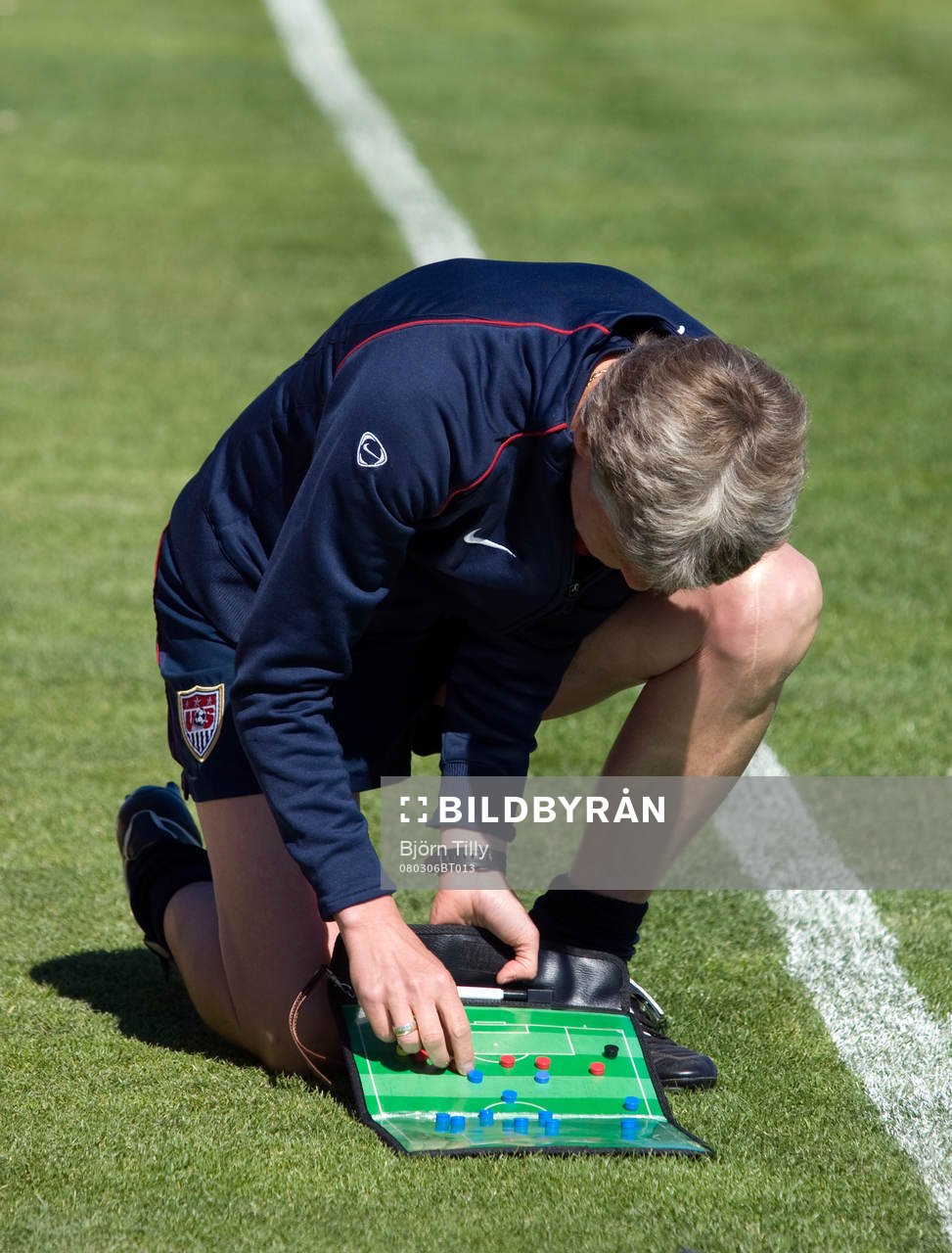 Pia Sundhage, förbundskapten, USA