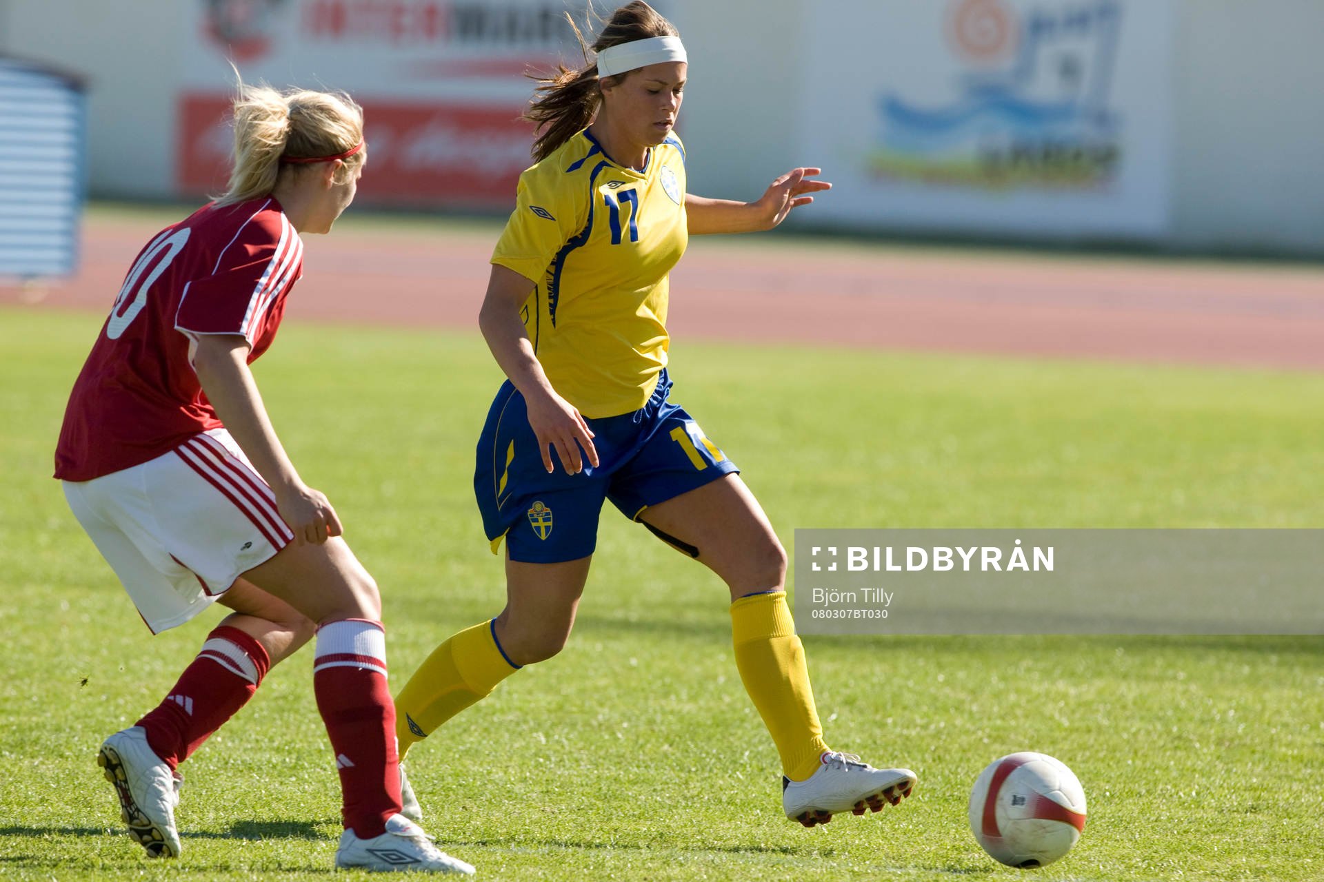 Camilla Sand, Danmark, och Johanna Almgren, Sverige