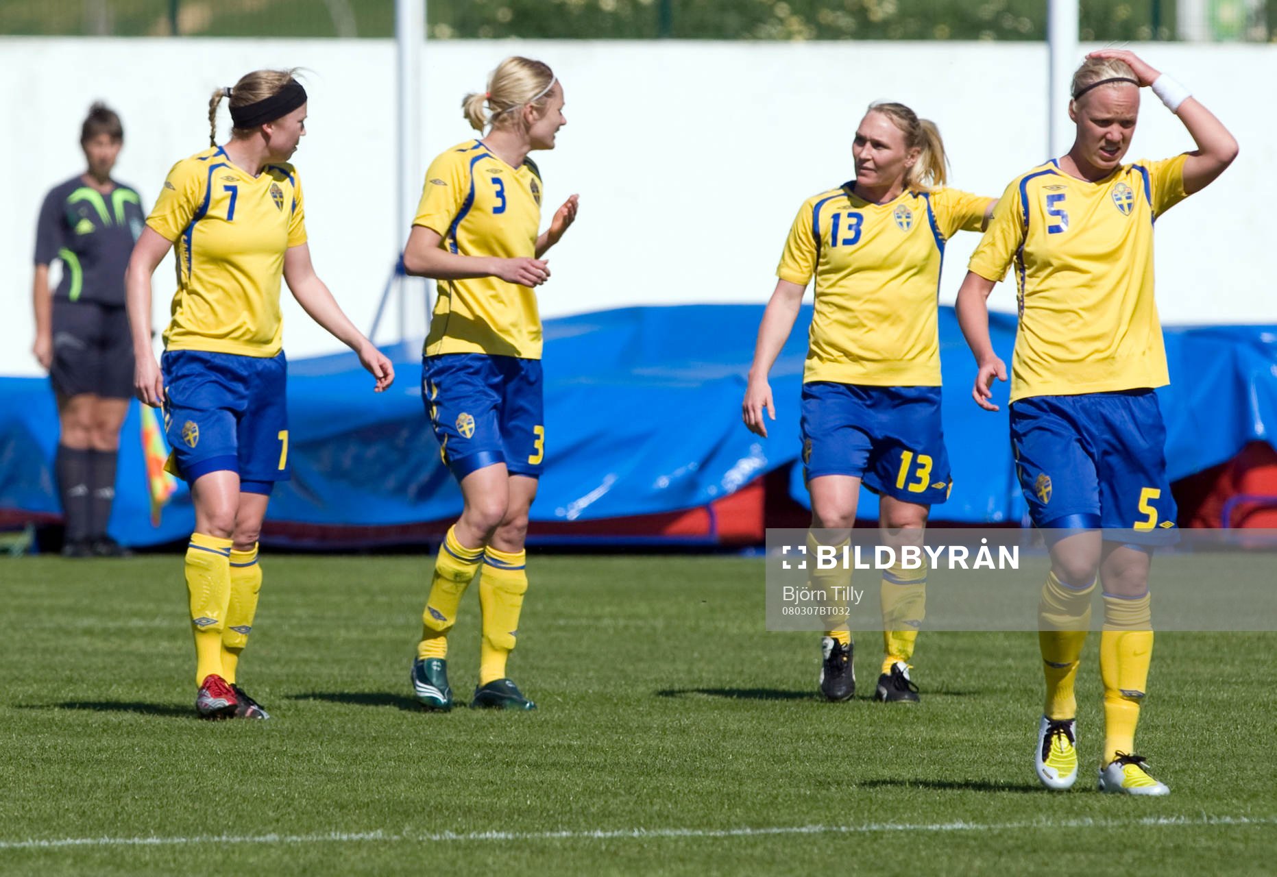Sara Larsson, Stina Segerström, Frida Östberg och