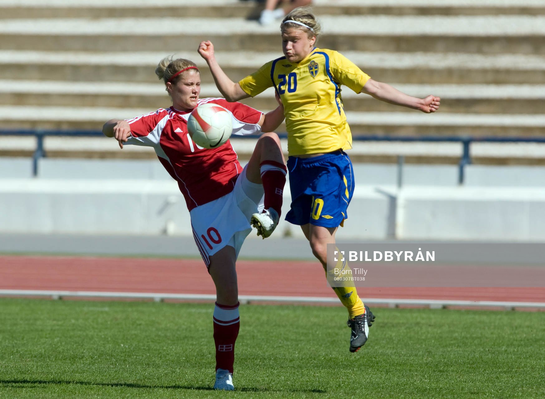 Camilla Sand, Danmark och Frida Nordin, Sverige