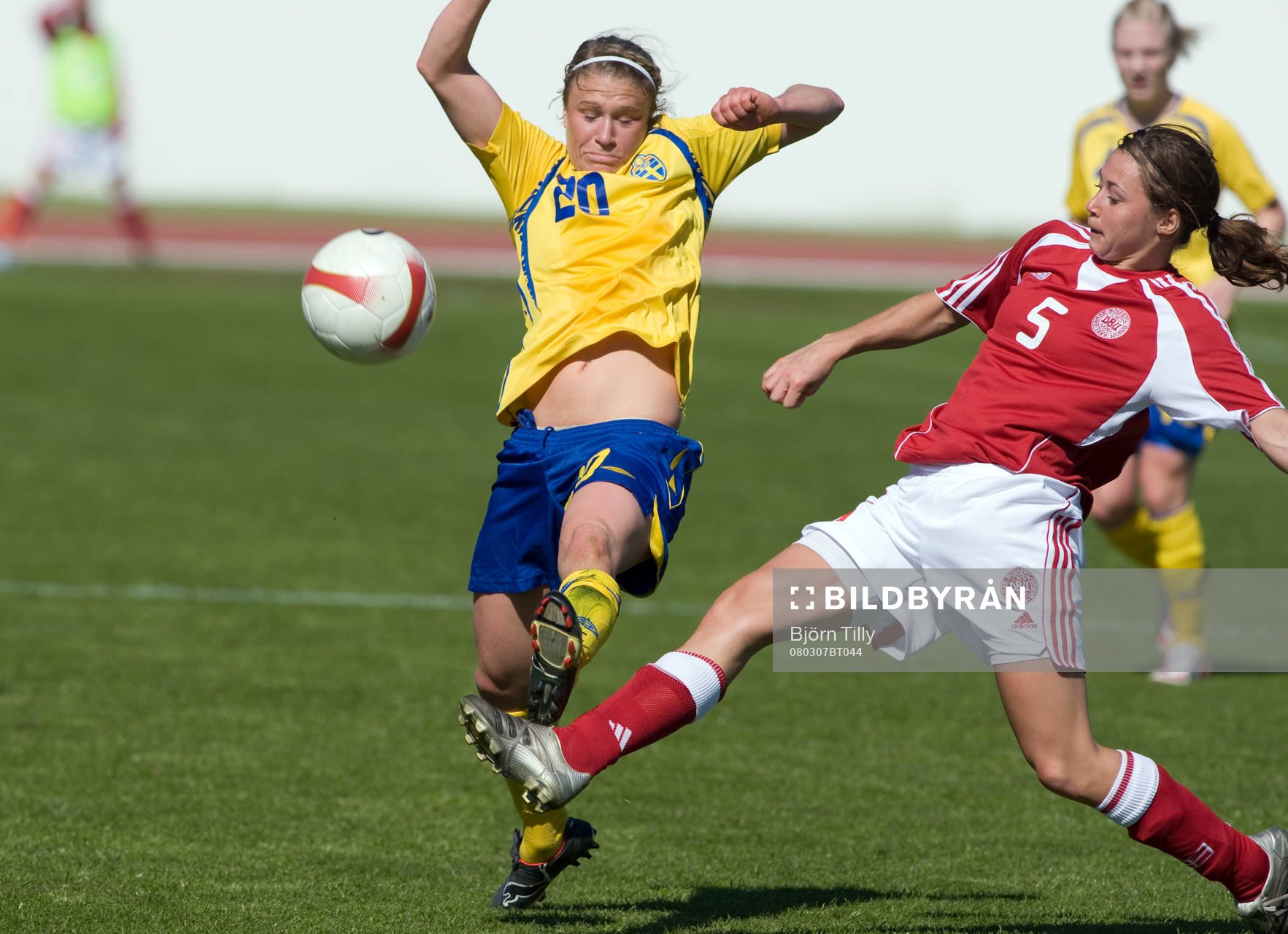 Frida Nordin, Sverige, och Bettina Falk Hansen, Danmark