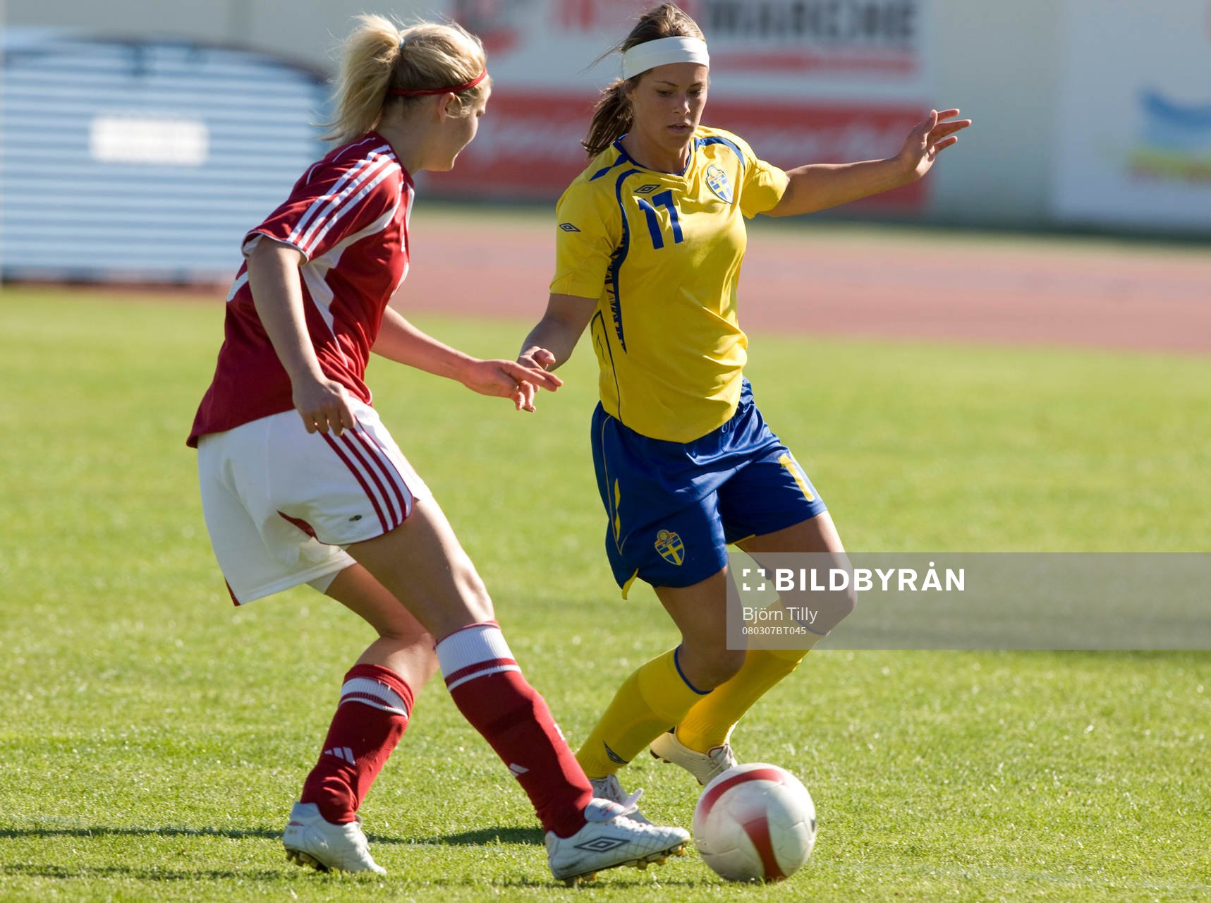 Camilla Sand, Danmark, och Johanna Almgren, Sverige