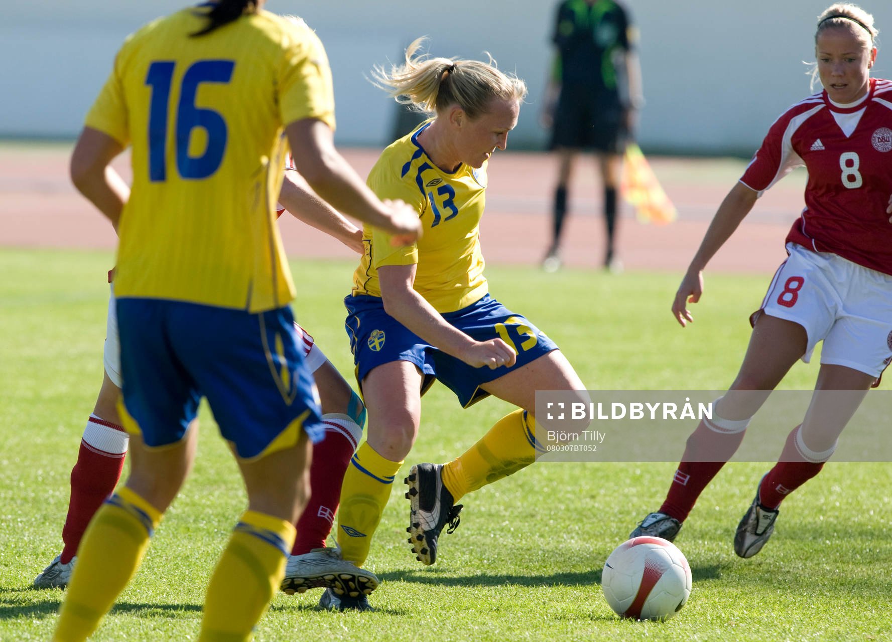 Frida Östberg, Sverige, och Janne Madsen, Danmark