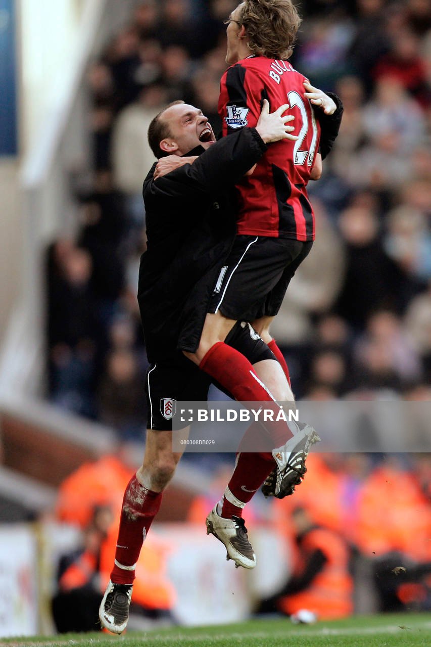 Jimmy Bullard och Danny Murphy, jubel