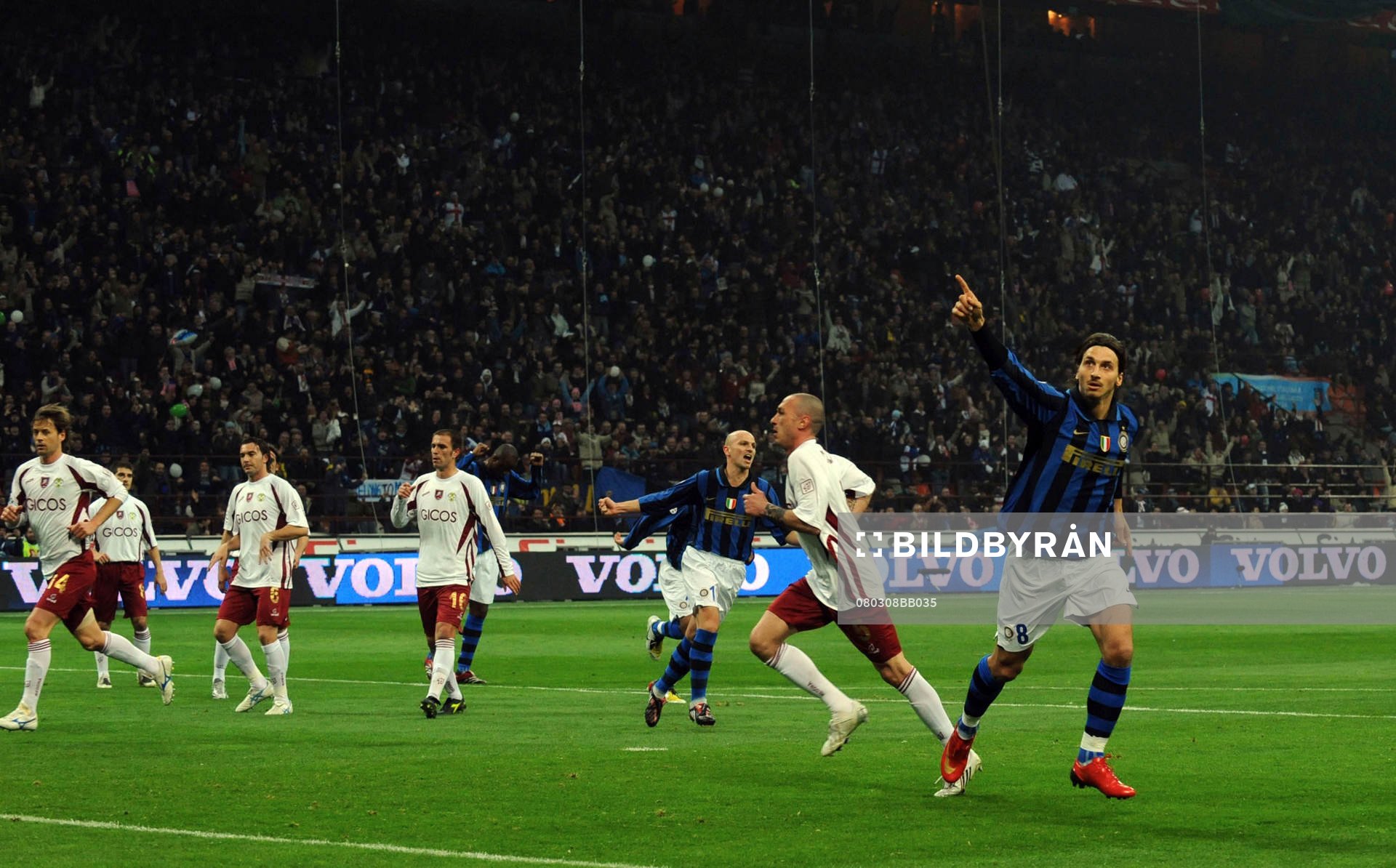 Zlatan Ibrahimovic, jubel