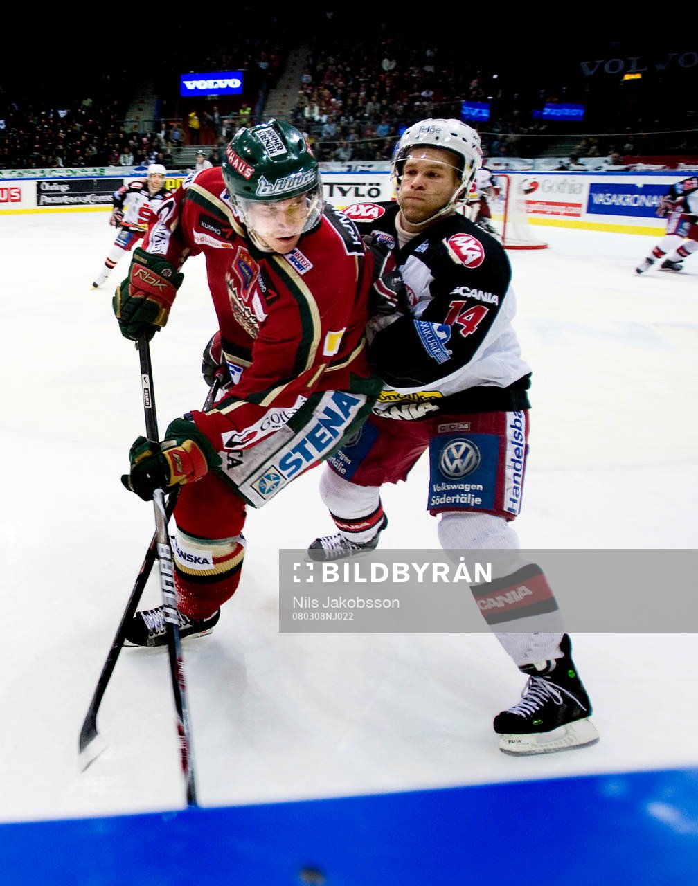 Jonas Nordquist, Frölunda, Robert Carlsson, Södertälje