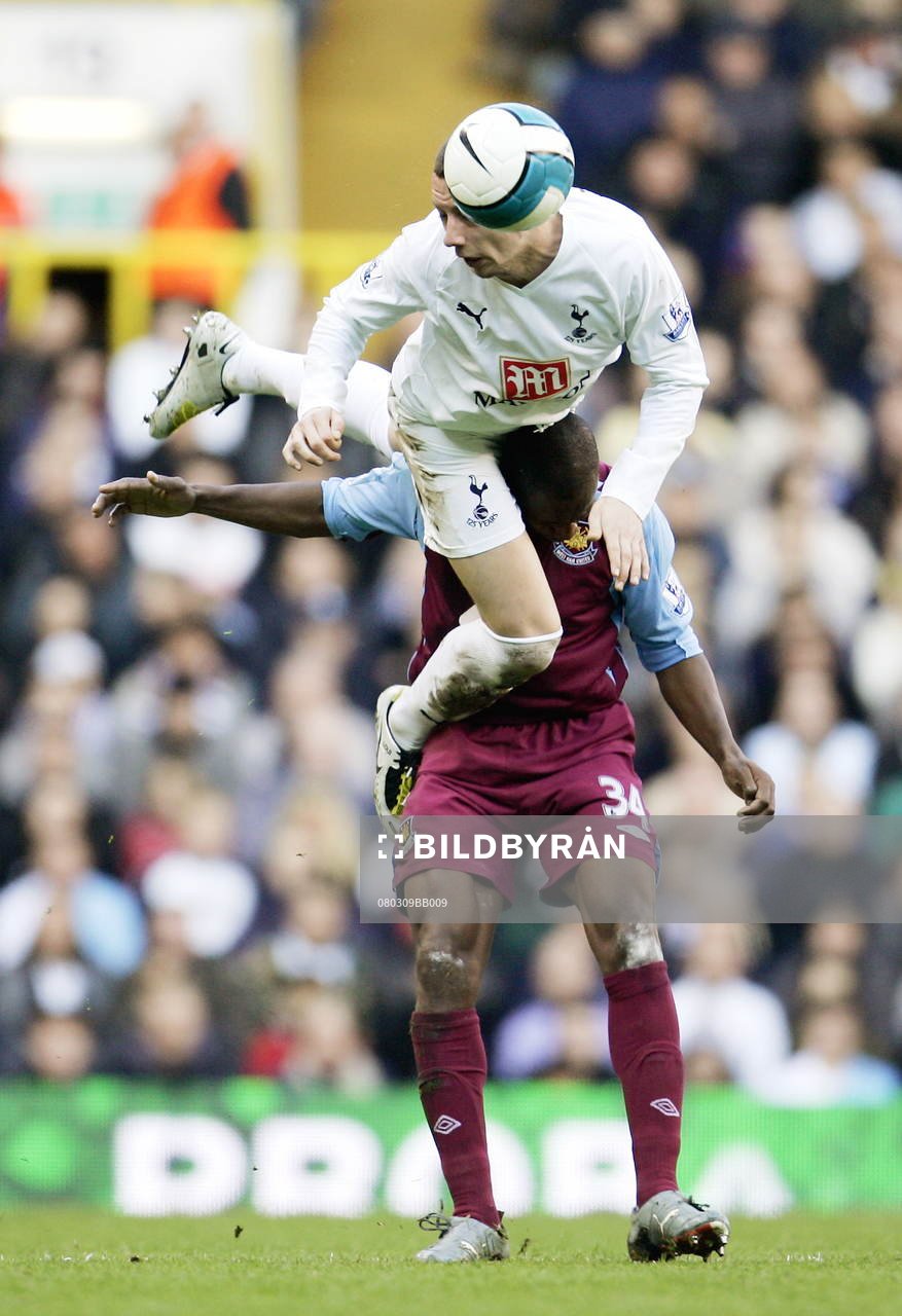 Alan Hutton, Tottenham och Luis Boa Morte, West Ham