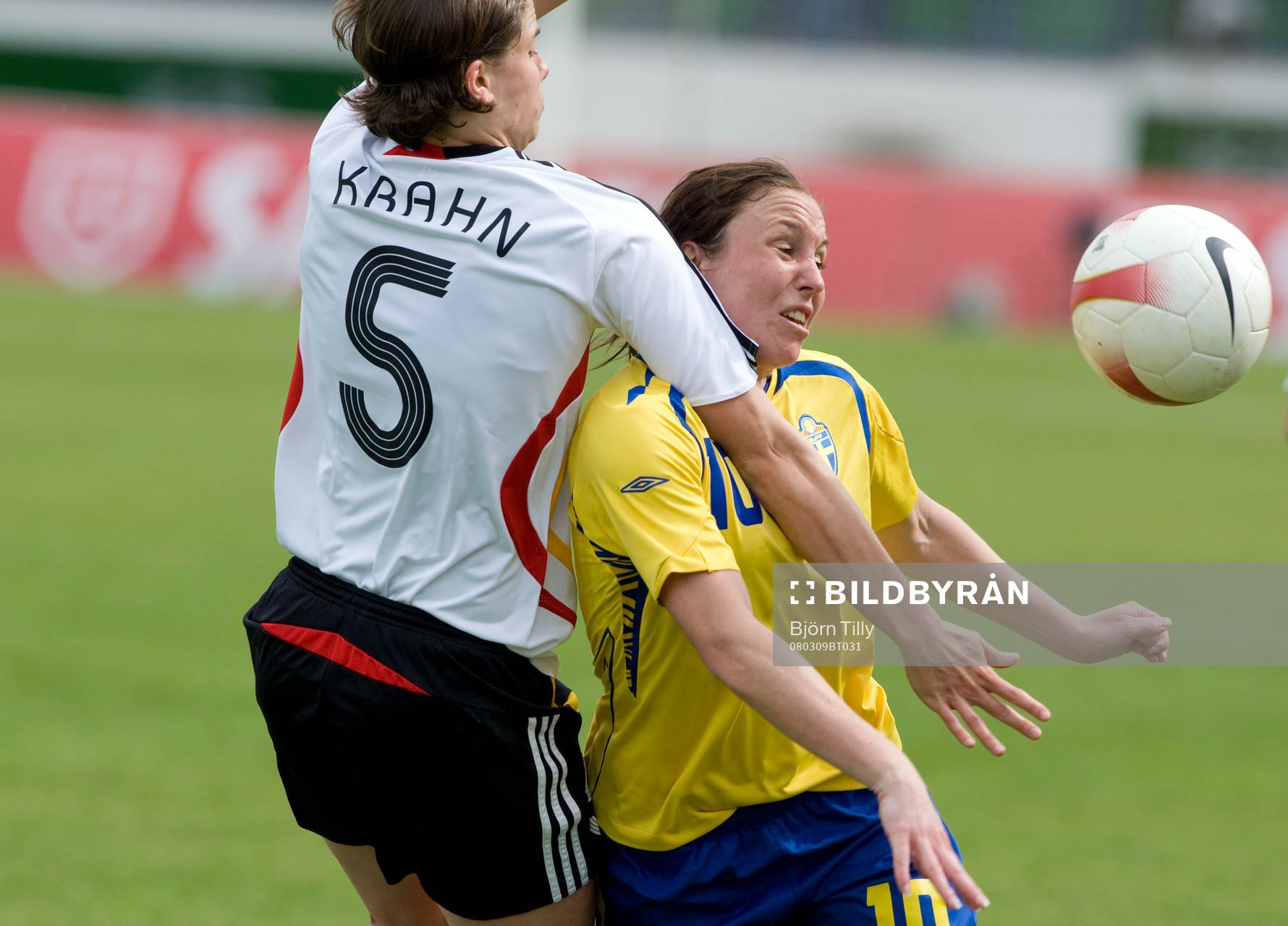 Annike Krahn, Tyskland, och  Hanna Ljungberg, Sverige