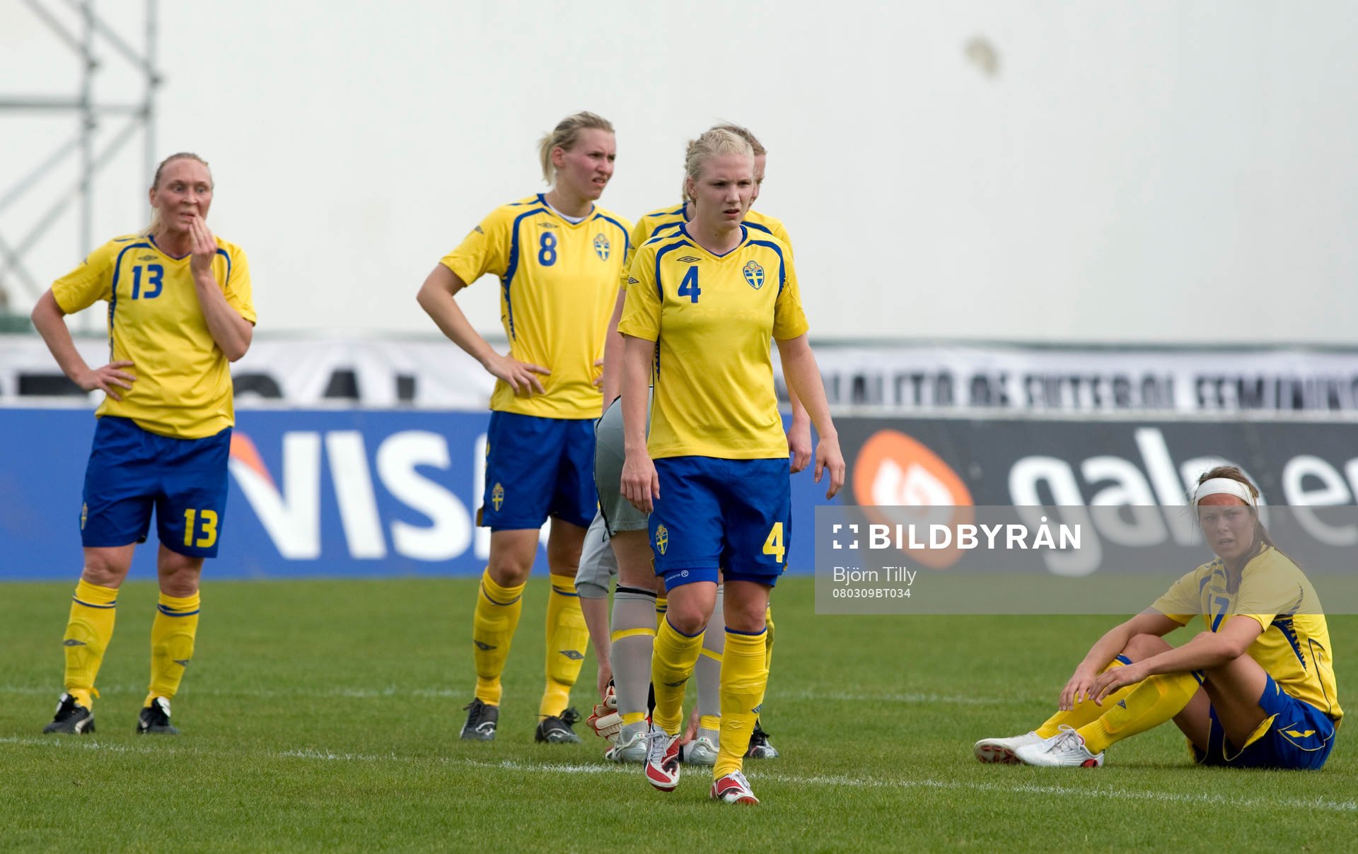 Frida Östberg, Maria Aronsson, Anna Paulson och Johanna