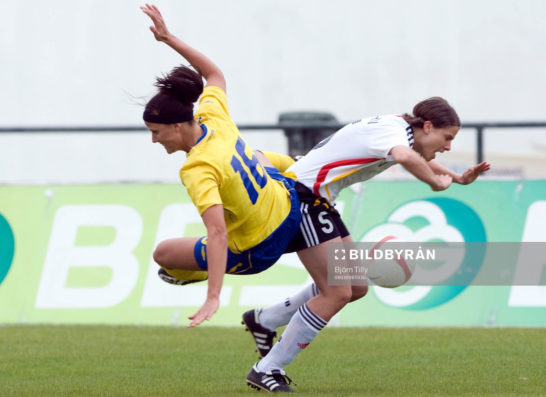 Jessica Landström, Sverige, och Annike Krahn, Tyskland