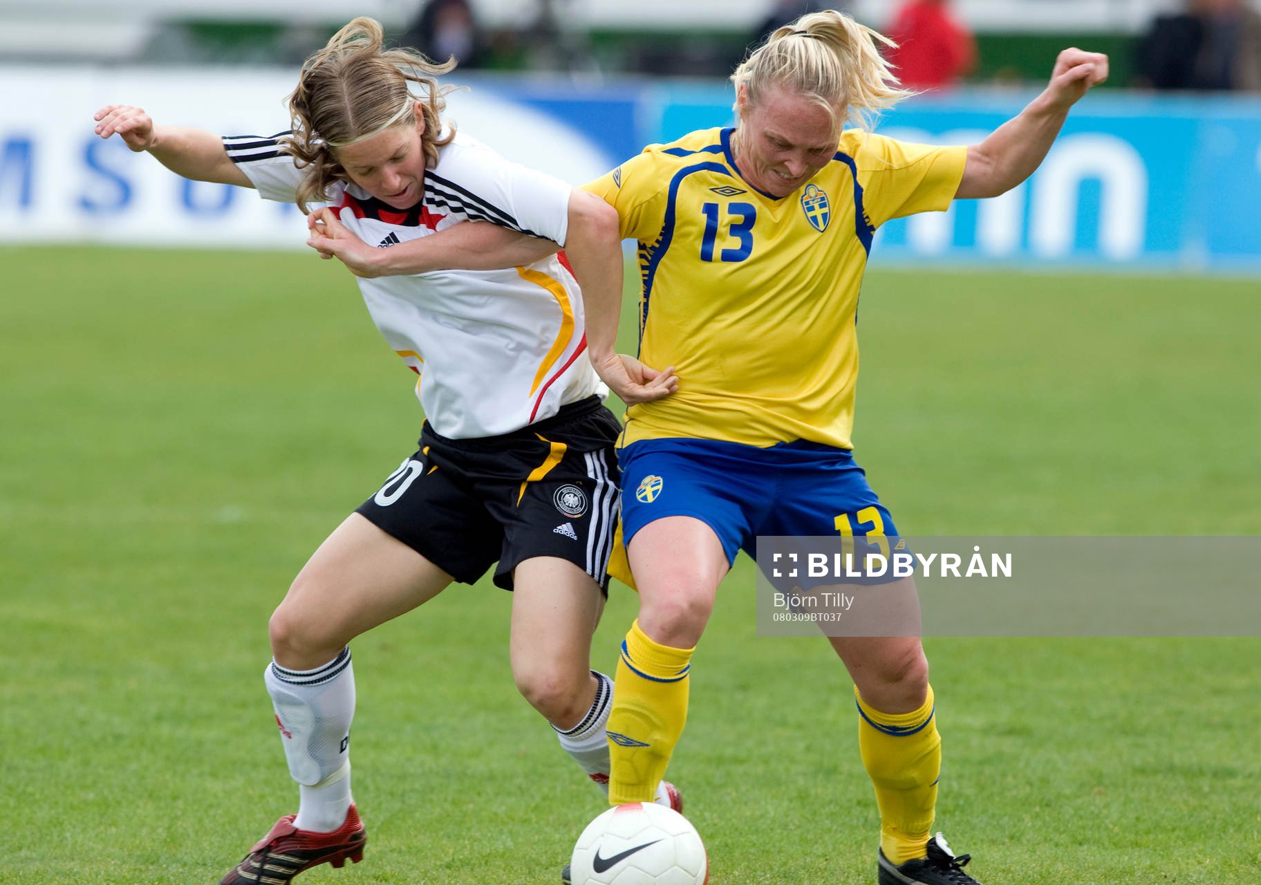 Petra Wimbersky, Tyskland, och Frida Östberg, Sverige