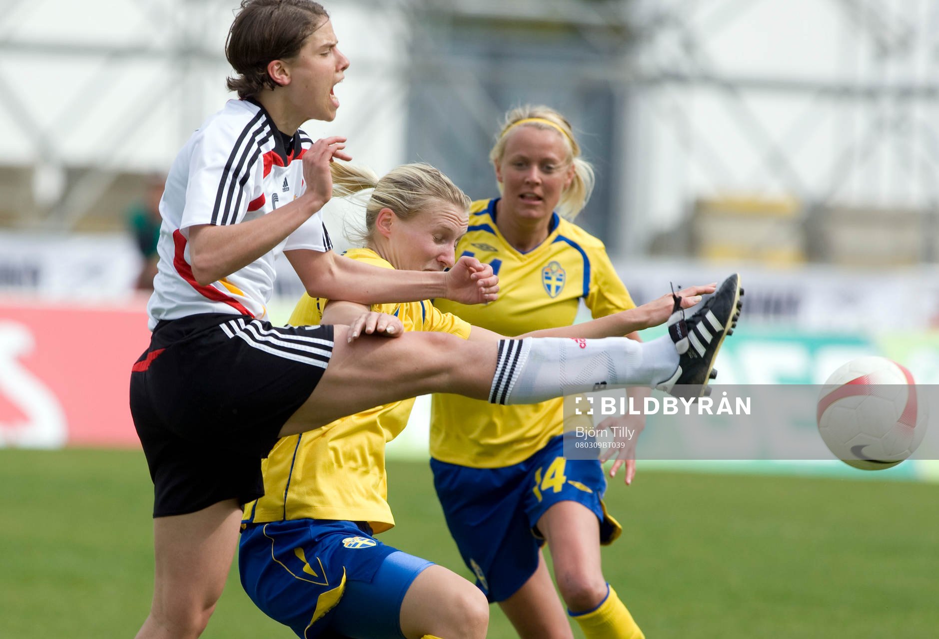 Annike Krahn, Tyskland, Maria Aronsson, Sverige och