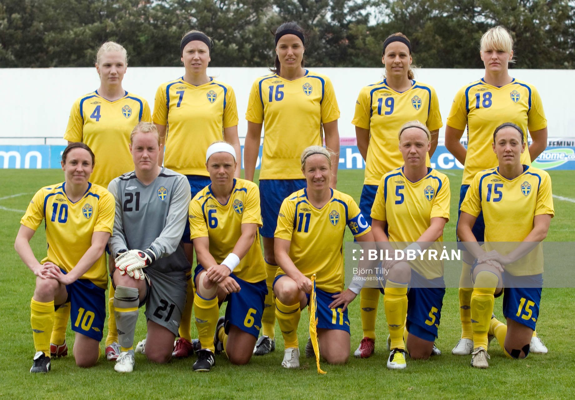Sveriges startelva, lagbild