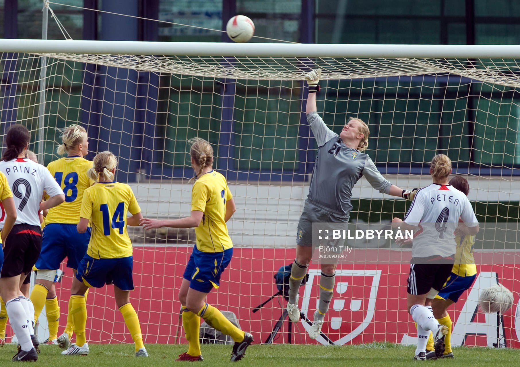 Kristin Hammarström, målvakt, Sverige